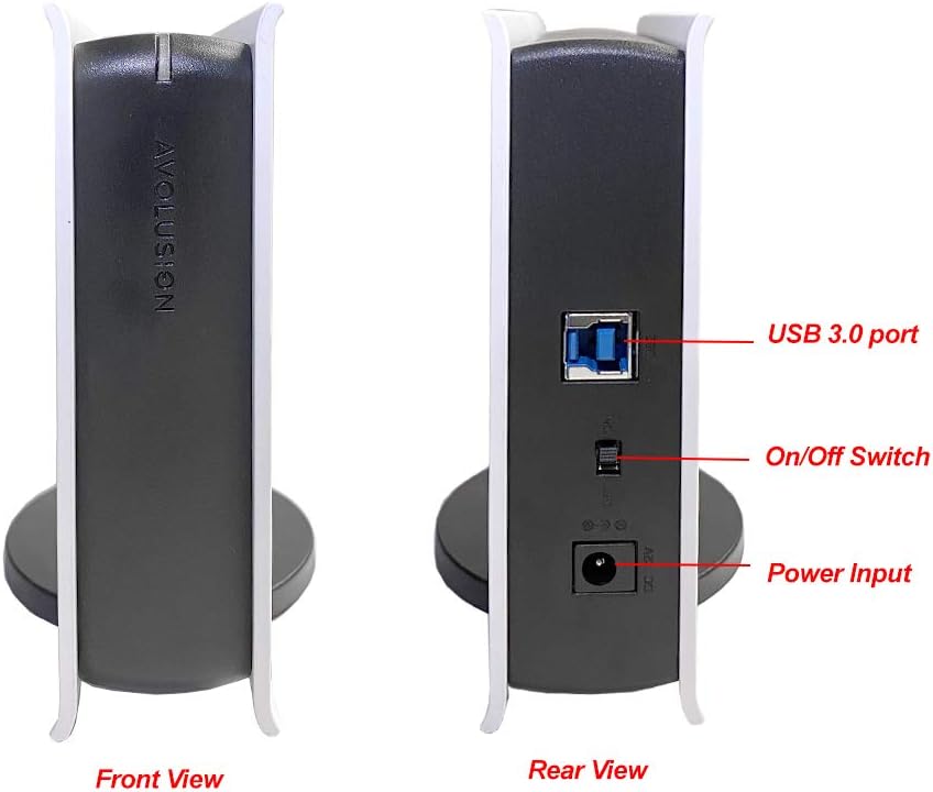 Avolusion PRO-5X Series 16TB USB 3.0 External Hard Drive for WindowsOS Desktop PC/Laptop (White) (Renewed)