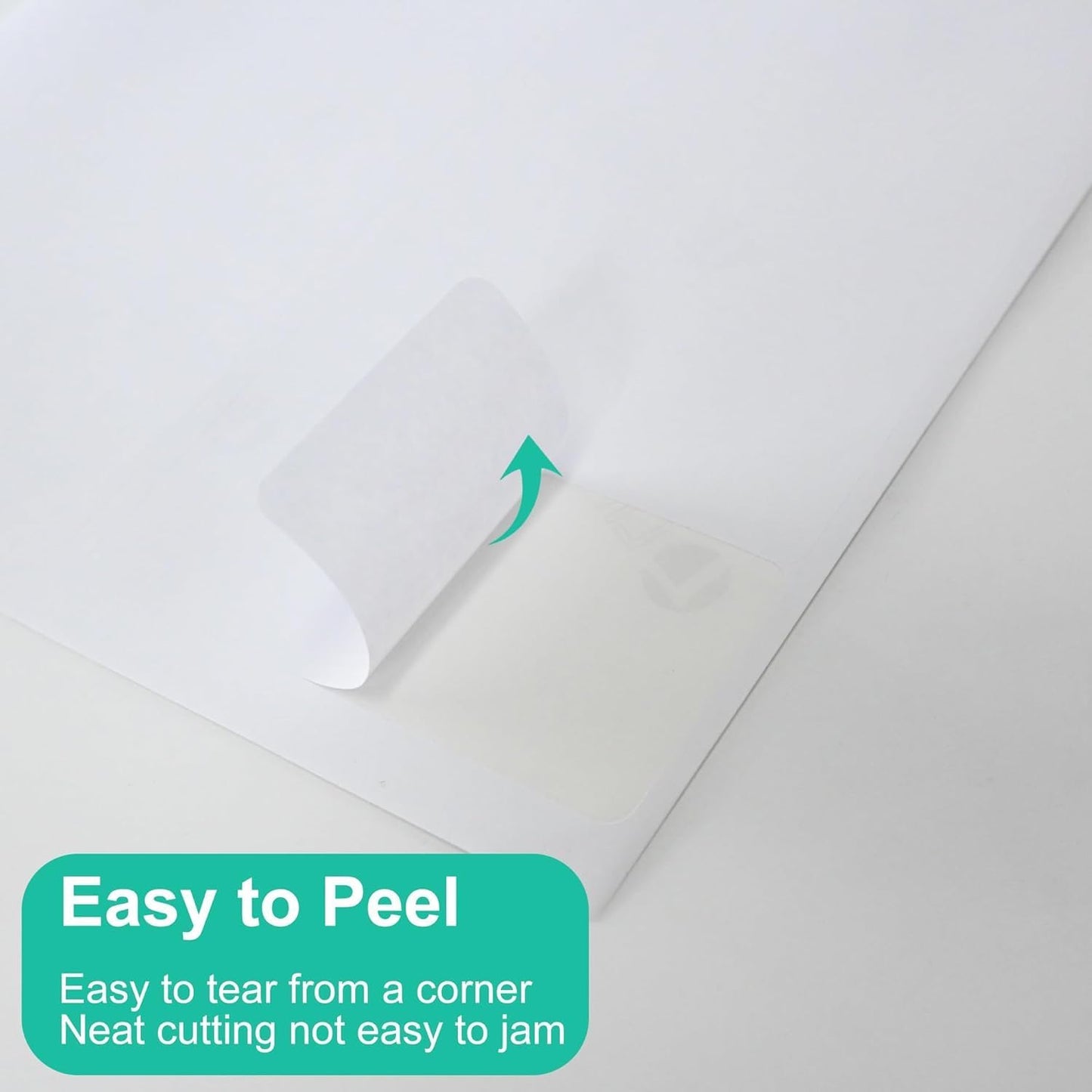 L LIKED Printable Shipping Address Labels, 500 Sheets, 3-1/3" x 4" Sticker Labels for Laser/Inkjet Printing, Matte White - 3000 Labels.