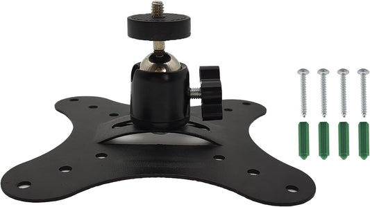 Vertically Mounted Projector Bracket Wall-Mounted Universal Ceiling Wall Projector, 1/4" Screw, Camera Bracket mini （2.36in）