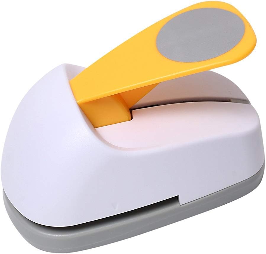 Craft Lever Punch 3 inch Circle Punch Circular Single Hole Punch Professional Tool for Paper Crafting DIY Projects，Gifts，Stationery，Education，Greeting Cards Arts Fun Projects