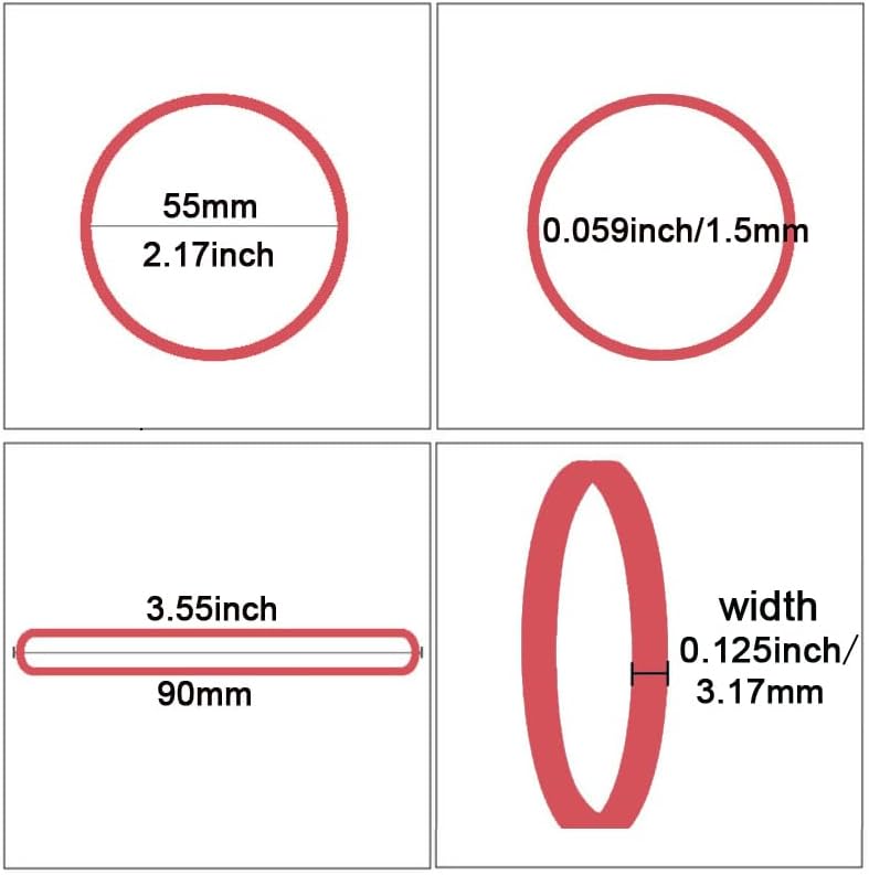 AMUU Rubber Bands #33 colors rubber band About 200pcs size 33 rubber Bands for Office School Home Strong Elastic Band 5 colors Loop Office Supplies