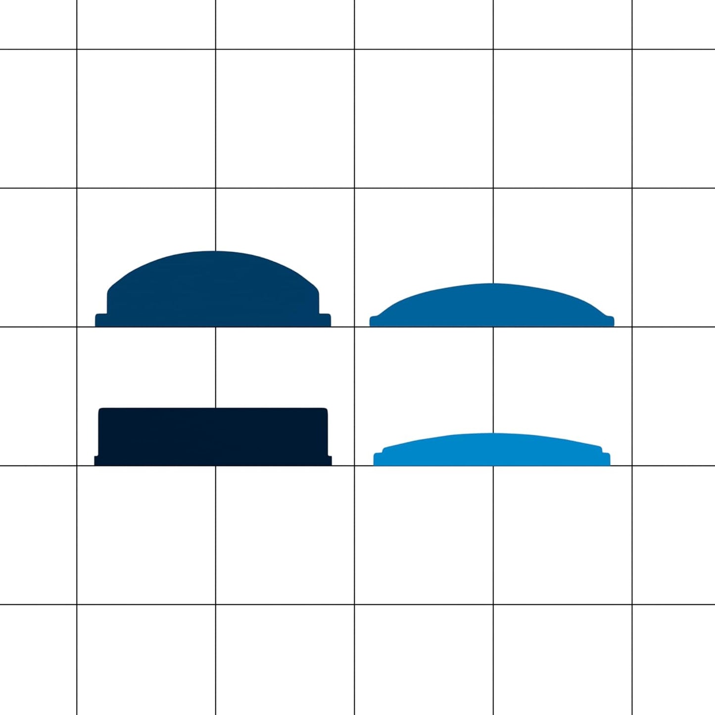 23 Gallon Gray Slim Jim Trash Can with Swing Top Lid