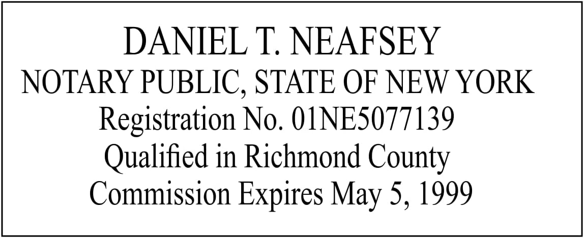 Notary Stamp Seal Ink Personalized Self Inking Stamp Custom Stamp Rubber Stamp Trodat 4913 Self Ink Notary Stamp - 7/8" x 2-3/8" Impression Area