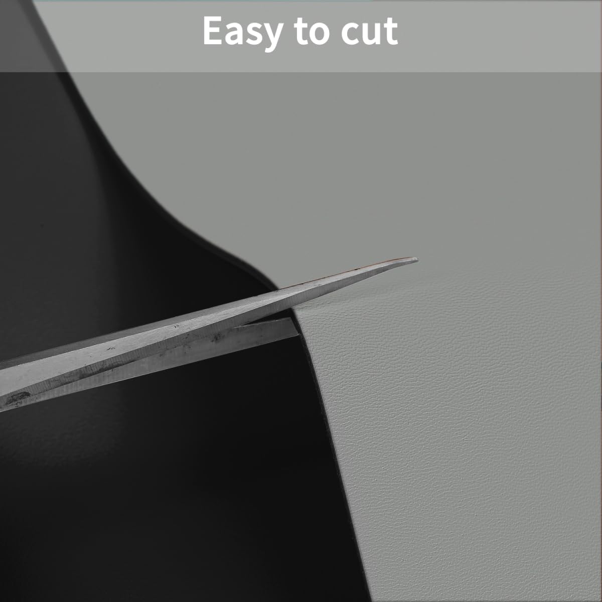 Table Pad - Used for Square Table Waterproof and Easy to Clean Good Flatness Easy to Used for Dining Table(Black+Gray 46x46)