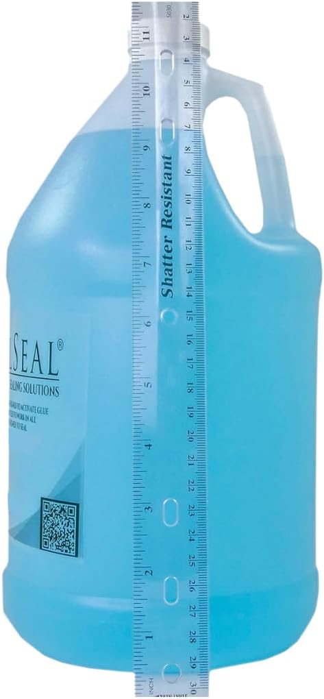 IdealSeal Envelope Liquid Moistener and Sealer - High-Efficiency, No-Mix Sealing Solution for Postage Machine and Mailing Systems - 64 oz