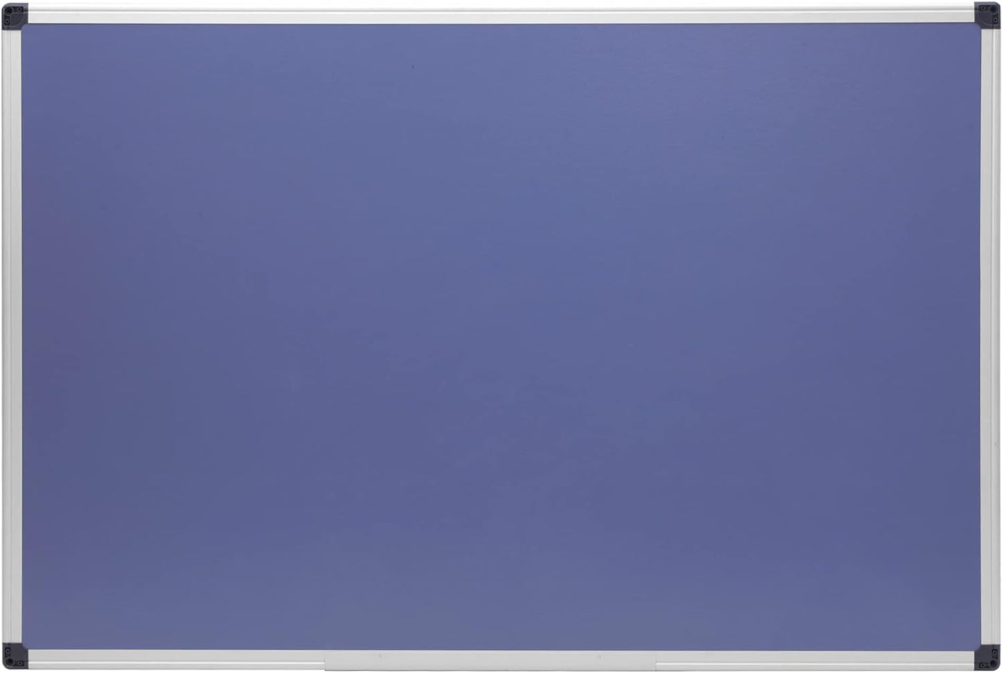 Amazon Basics 24" x 36" Monthly Whiteboard Calendar with Cork Board, Wall Mounted, Easy to Install, Silver Aluminum Frame