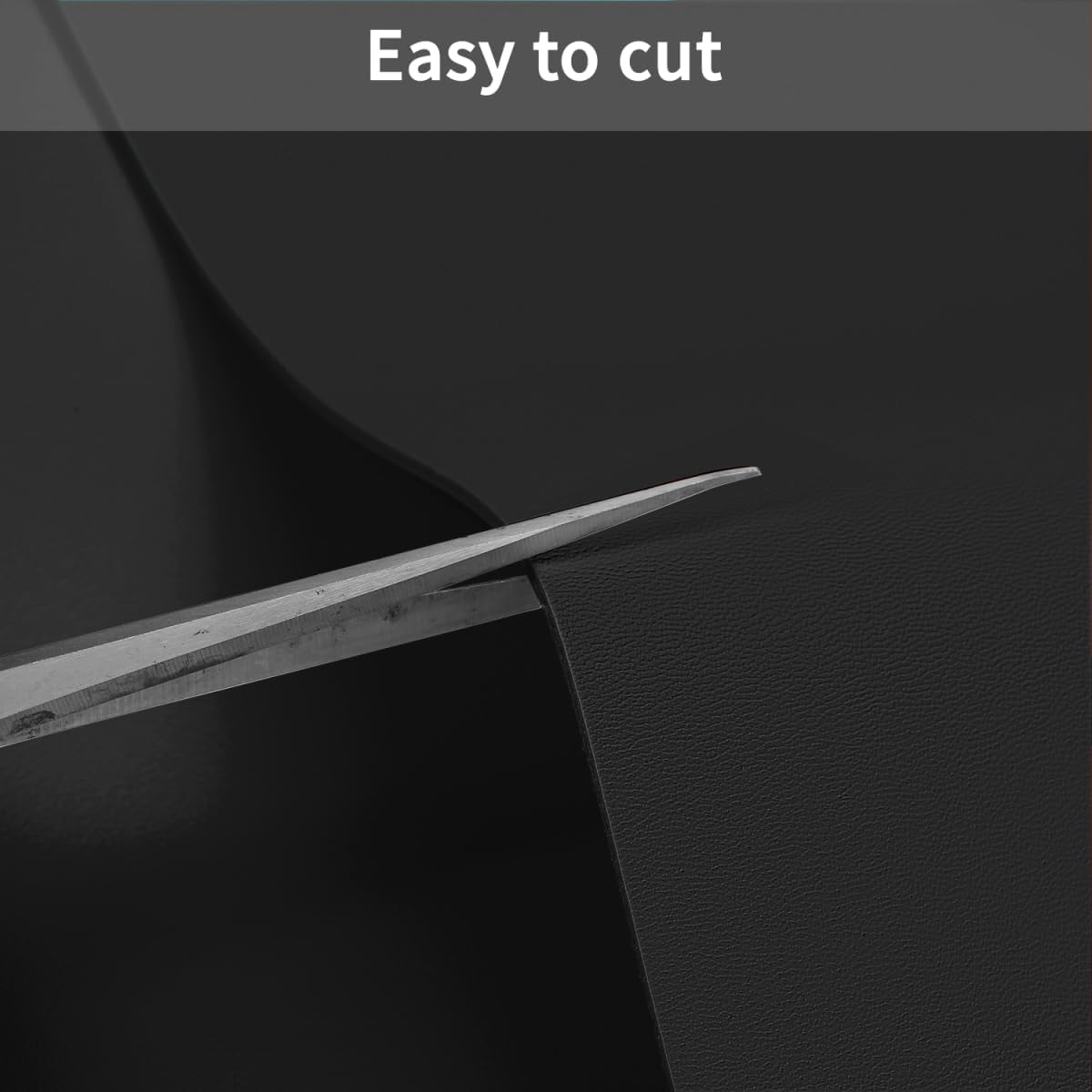 Leather Desk Pad Protector - 48x90 Inch Waterproof Easy to Clean Can Conceal Flaws Protector The Table Top from Scratches Used for Dining (Black+Black 48x90)