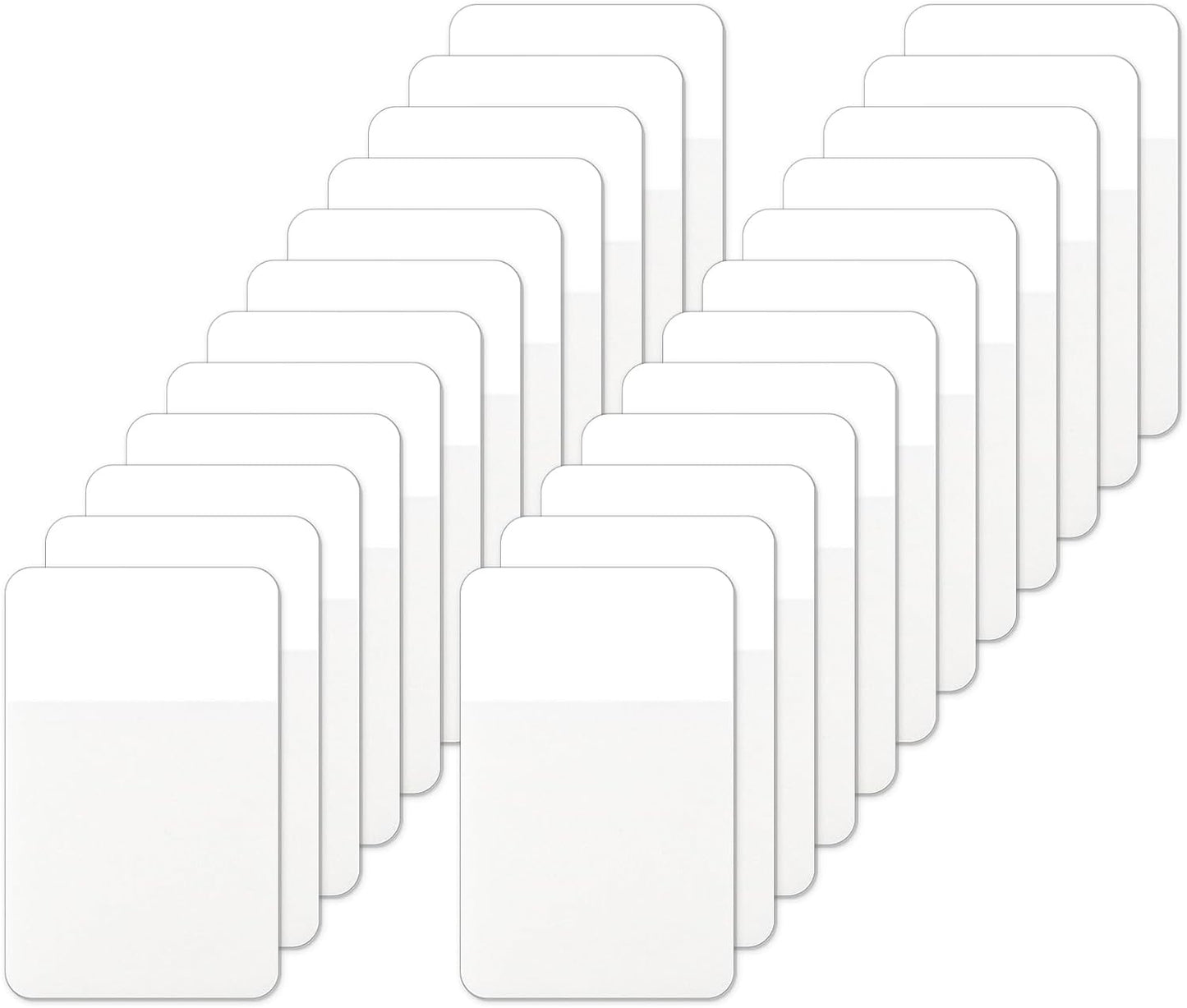 Sticky Index Tabs, Page Markers Writable File Tabs Flags for Notebooks, Binders, File Folders, Books 1.6 x 1 Inch, White (480 Pieces)