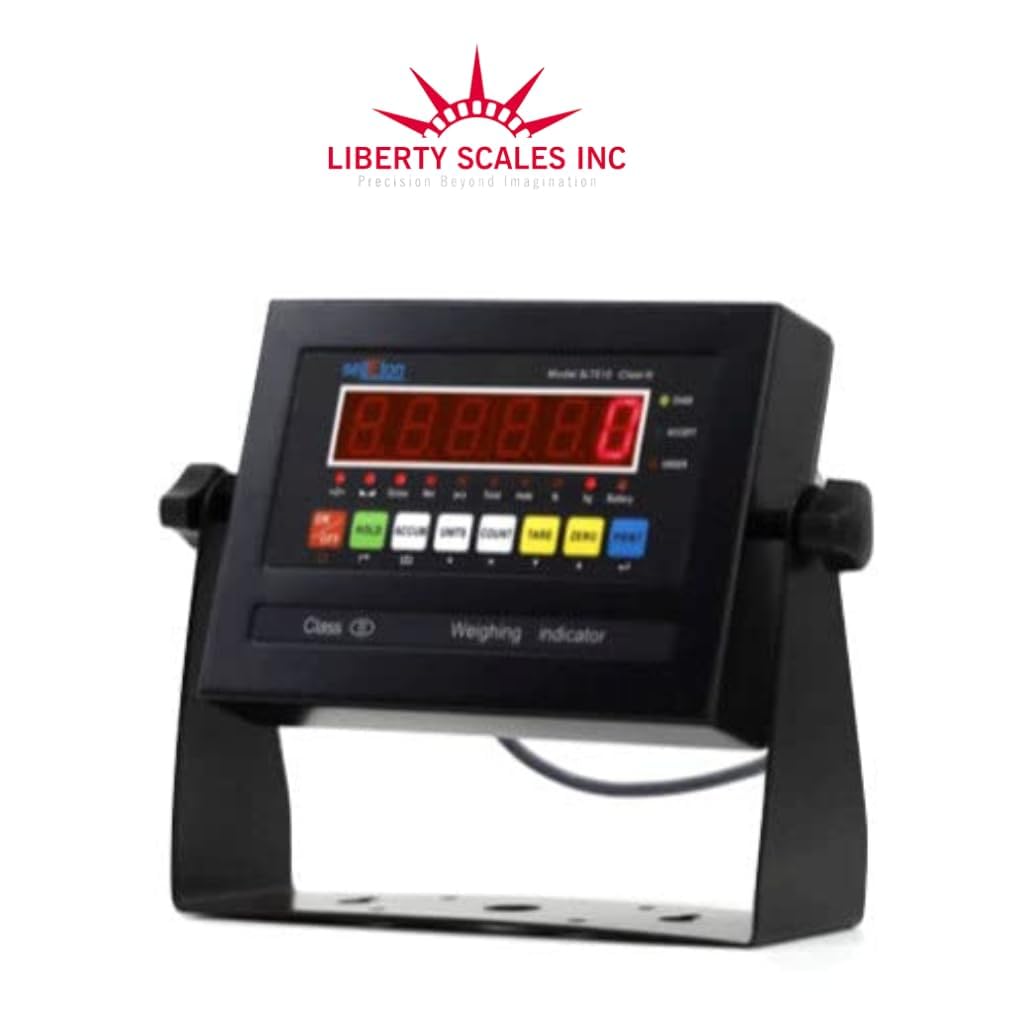Liberty LS-800-3x3 NTEP Certified (Legal for Trade) Heavy Duty Industrial Floor Scale | 36" x 36" | Capacity of 1000 lbs x 0.2 lb Yellow