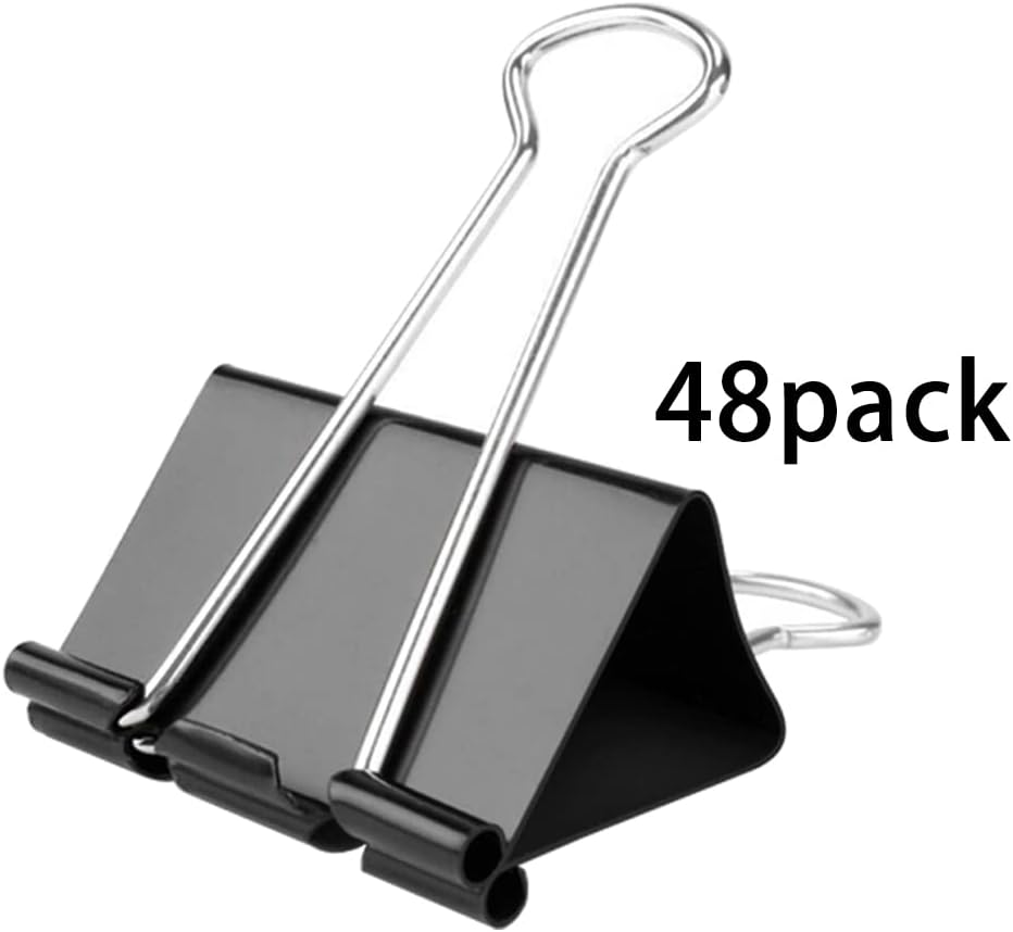 40Pack Extra Large Binder Clips for Office Home 2 inch
