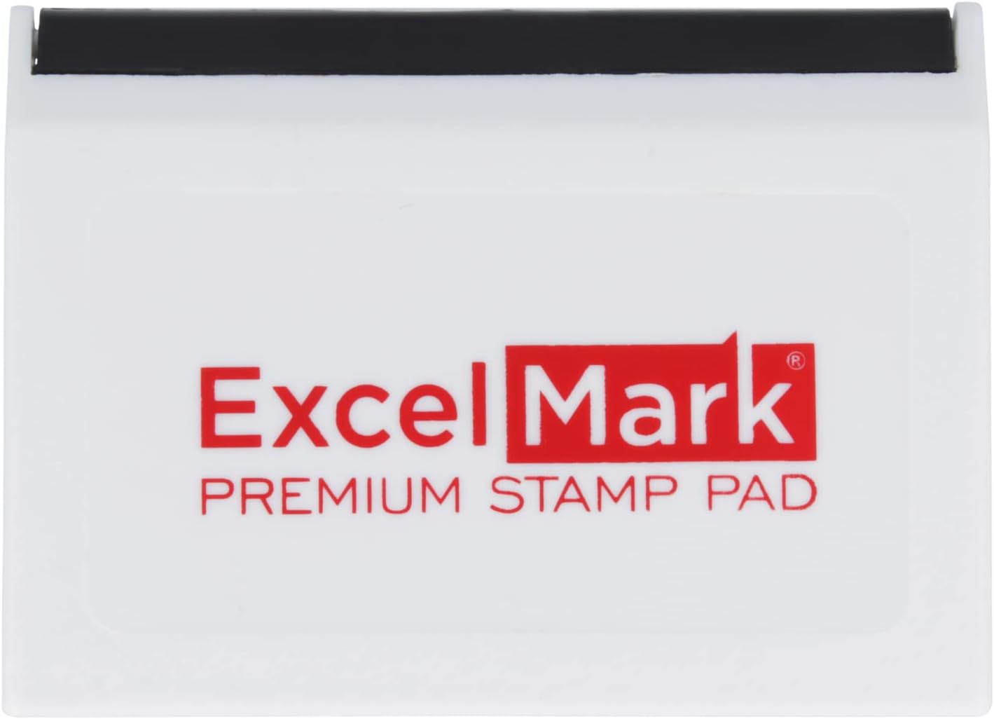 ExcelMark Ink Pad for Rubber Stamps 1-7/8" x 3-1/8"- Red