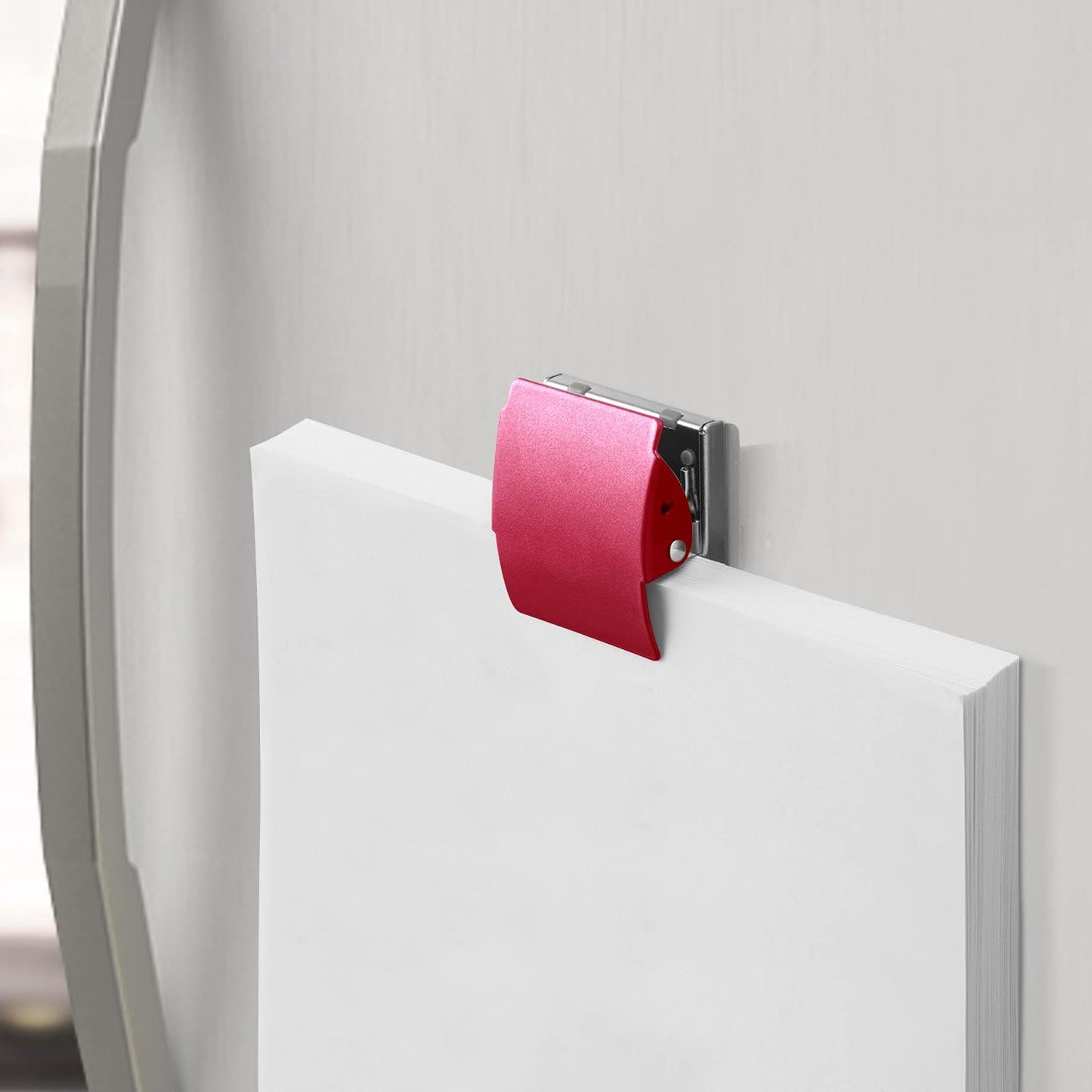 Plus Extra Strong Magnetic Clips, Large 3-Pack, Red