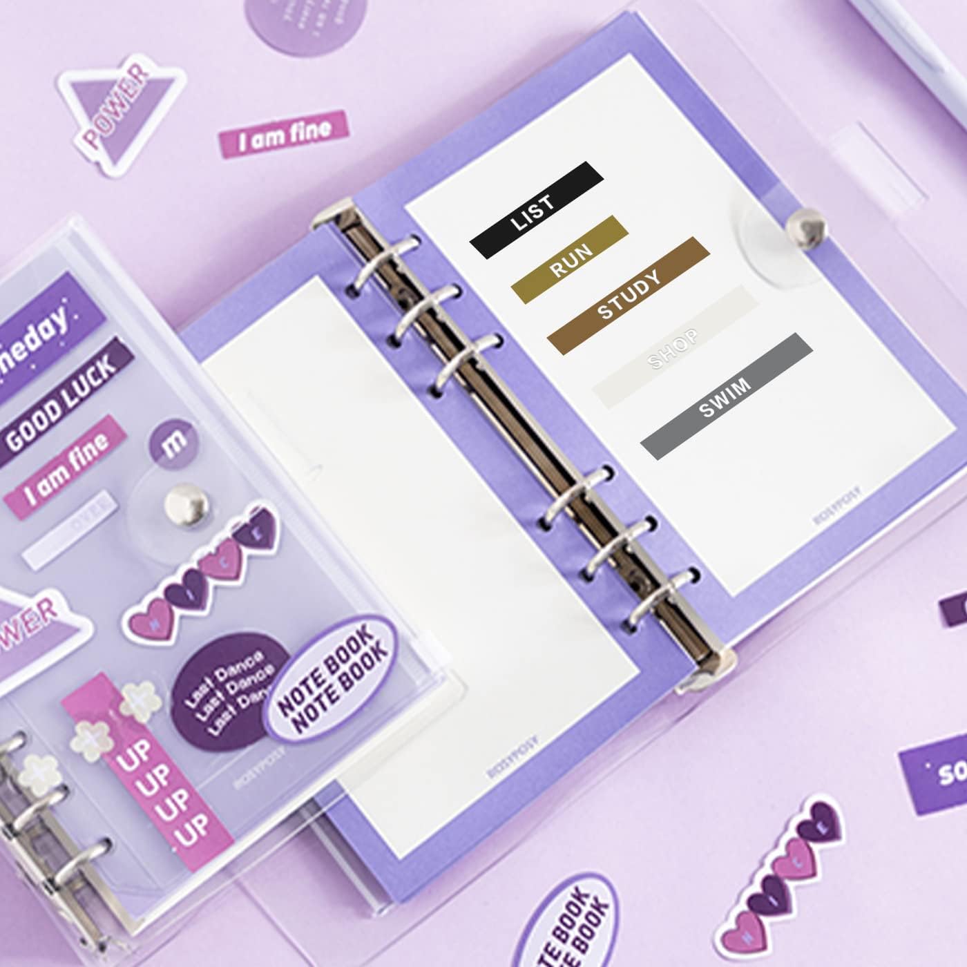 Pristar Compatible Embossing Tape Self-Adhesive Replacement for Dymo Embossing Label Maker Organizer Xpress, White on Black/Silver/Clear/Gold/Champagne Gold, 3/8 in x 9.8 ft, 5-Pack