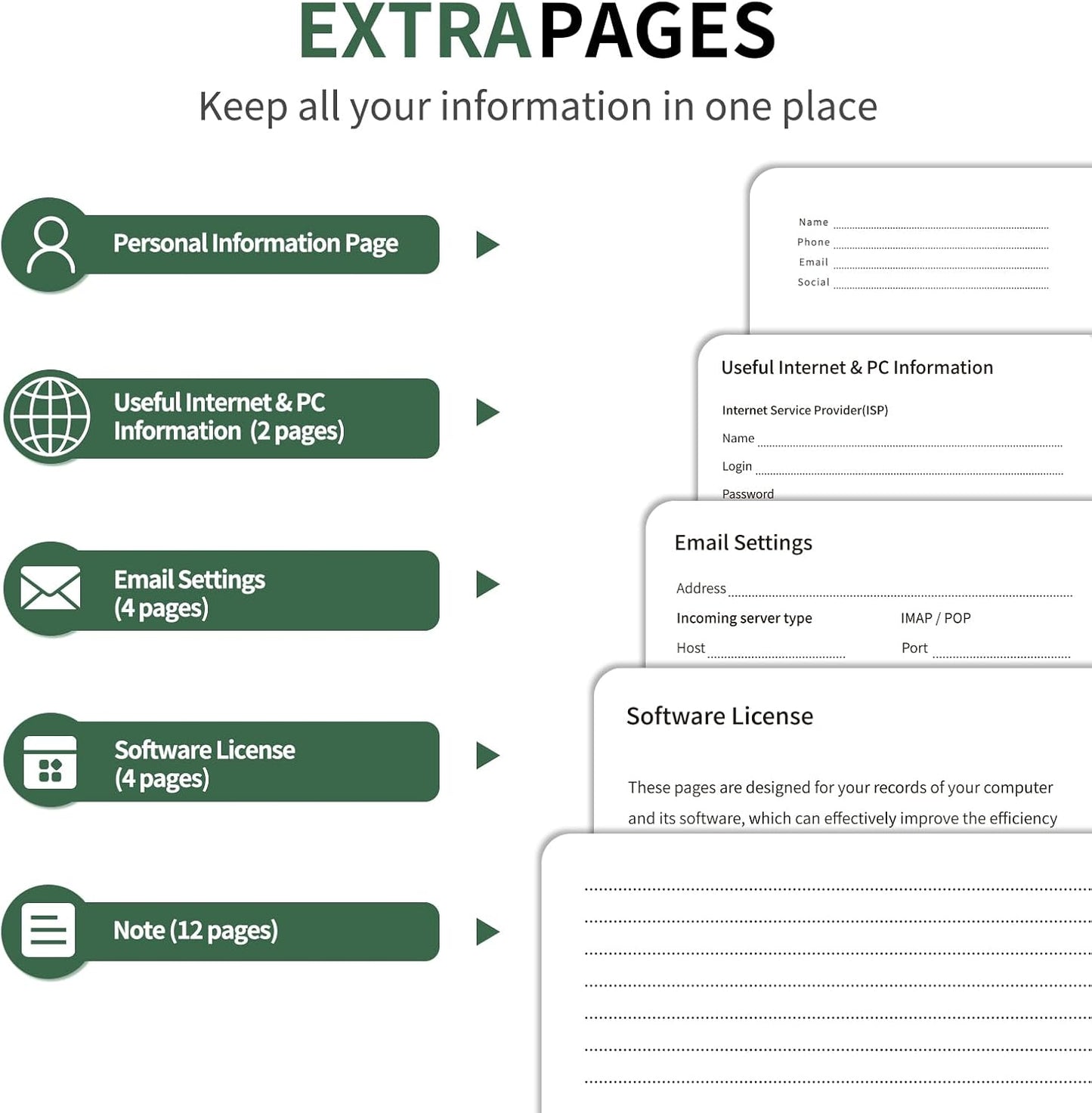 Password Book with Alphabetical Tabs, 4.5"x5.9"Small Pocket Password Keeper Book, 160 Pages/100GSM Hardcover Notebook, Password Organizer for Internet Website Address Login