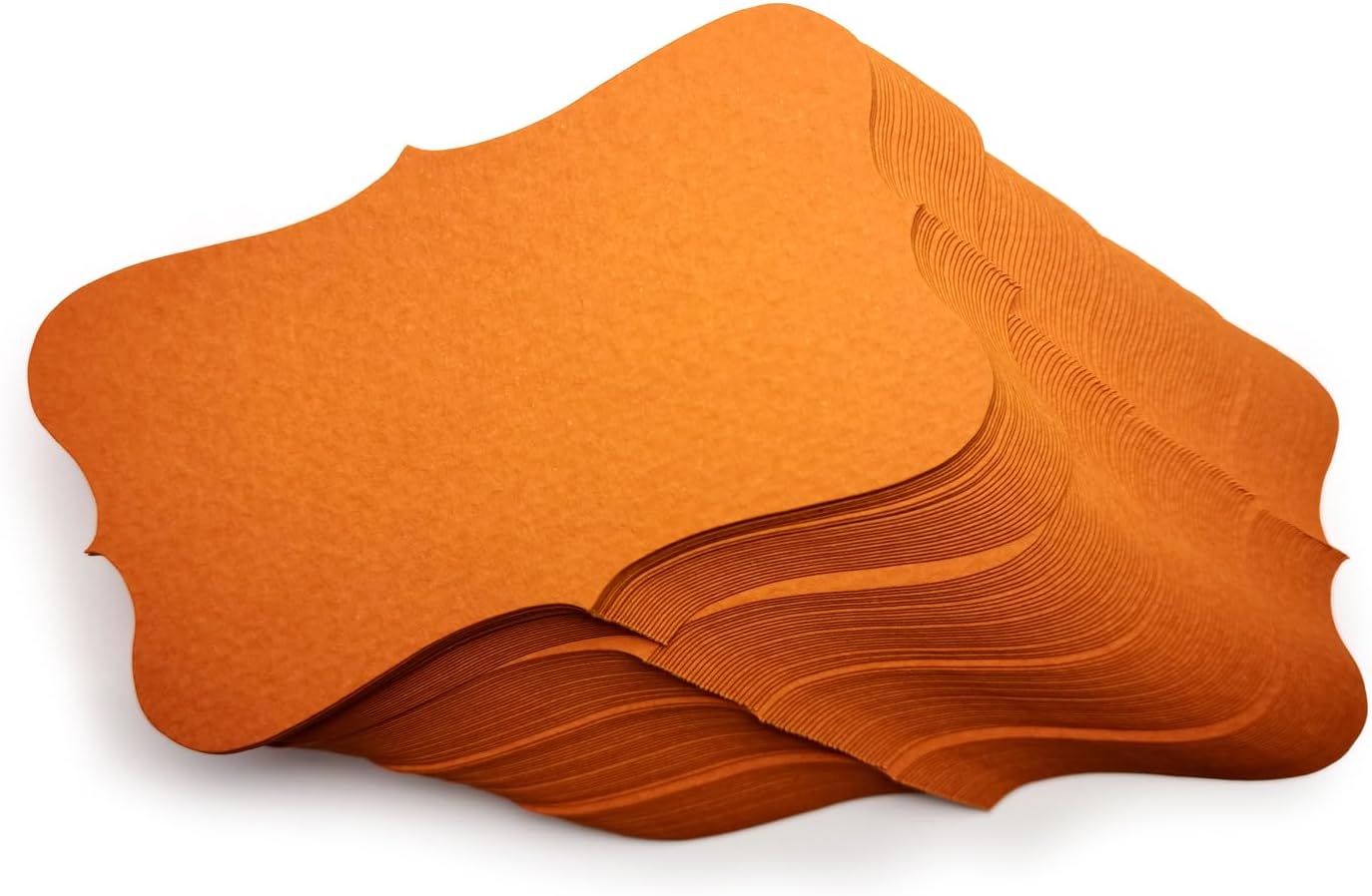 PPAPPAPPIYO color index cards (100) Paper 3.5inx2in-Blank (Orange)