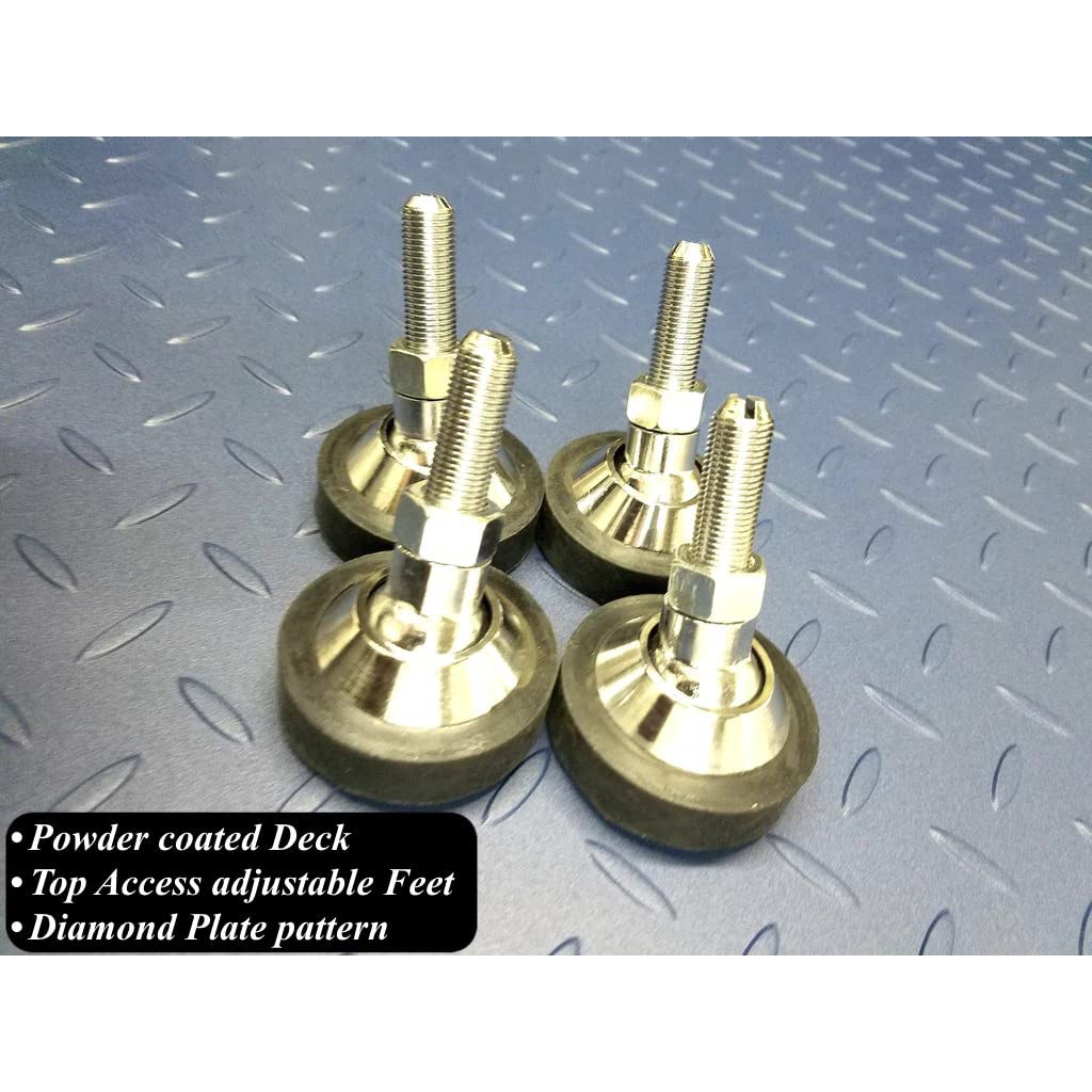 SellEton Non-NTEP Floor Scales, Accurate Pallet Scales with Indicator for Warehouse Shipping and Heavy Duty Industrial Weighing (72"x72", 5000 lb x 1 lb)