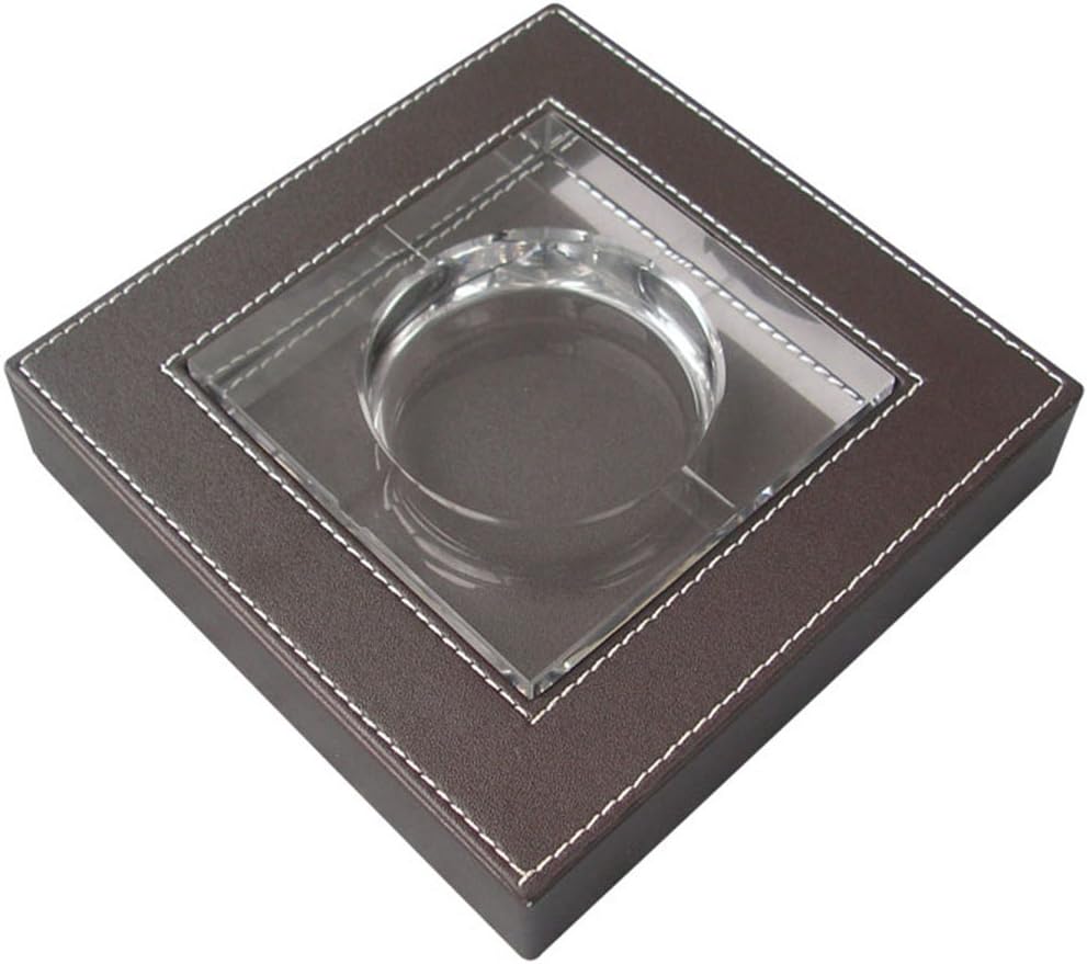 KINGFOM 8 PCS/SET Desk Organizers, Pu Leather Office & Home Desktop Decor Supplies Storage Box, Including Files Organizer Drawer, Memo Paper Holder, Tissue Holder and Mouse Pad etc (T03-Brown)