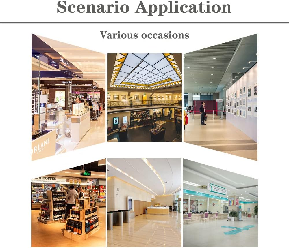 Business Card Holder for Desk, Vertical Clear Acrylic Business Card Display Holders for Desktop (3Tier 6Pocket), (BCH-01)