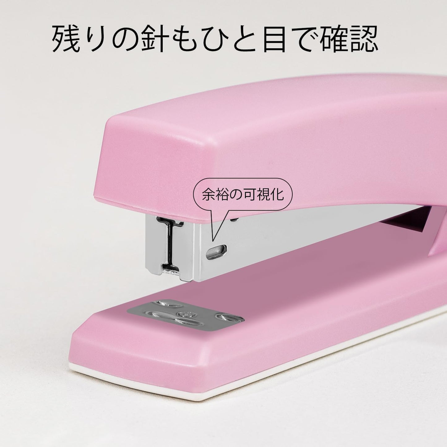 Deli Stapler, Desktop Stapler, Office Stapler, 25 Sheet Capacity, Includes 1000 Staples and Staple Remover, Pink
