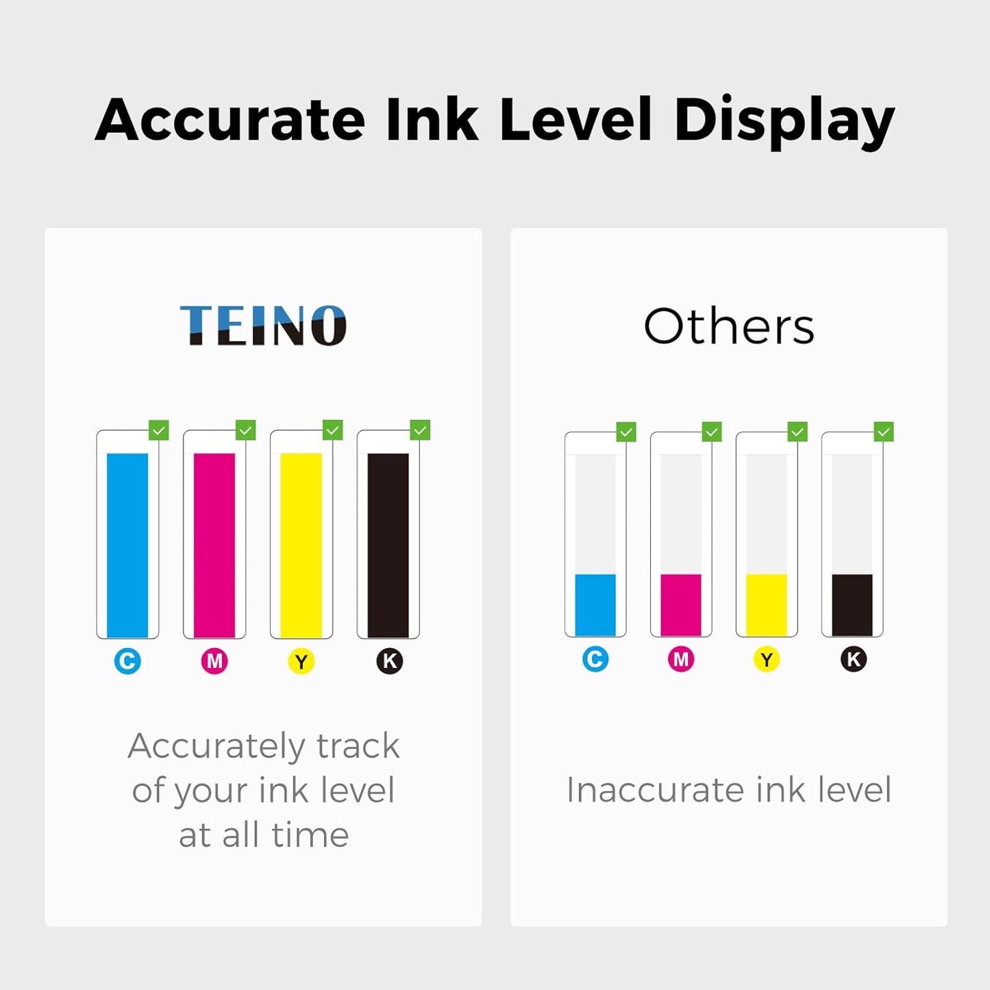TEINO Remanufactured 63XL Ink Cartridge Replacement for HP OfficeJet 3830 4650 5255 5258 4655 4652 3833 Envy 4520 4512 DeskJet 1112 3630, Black, Tri-color, 2-Pack