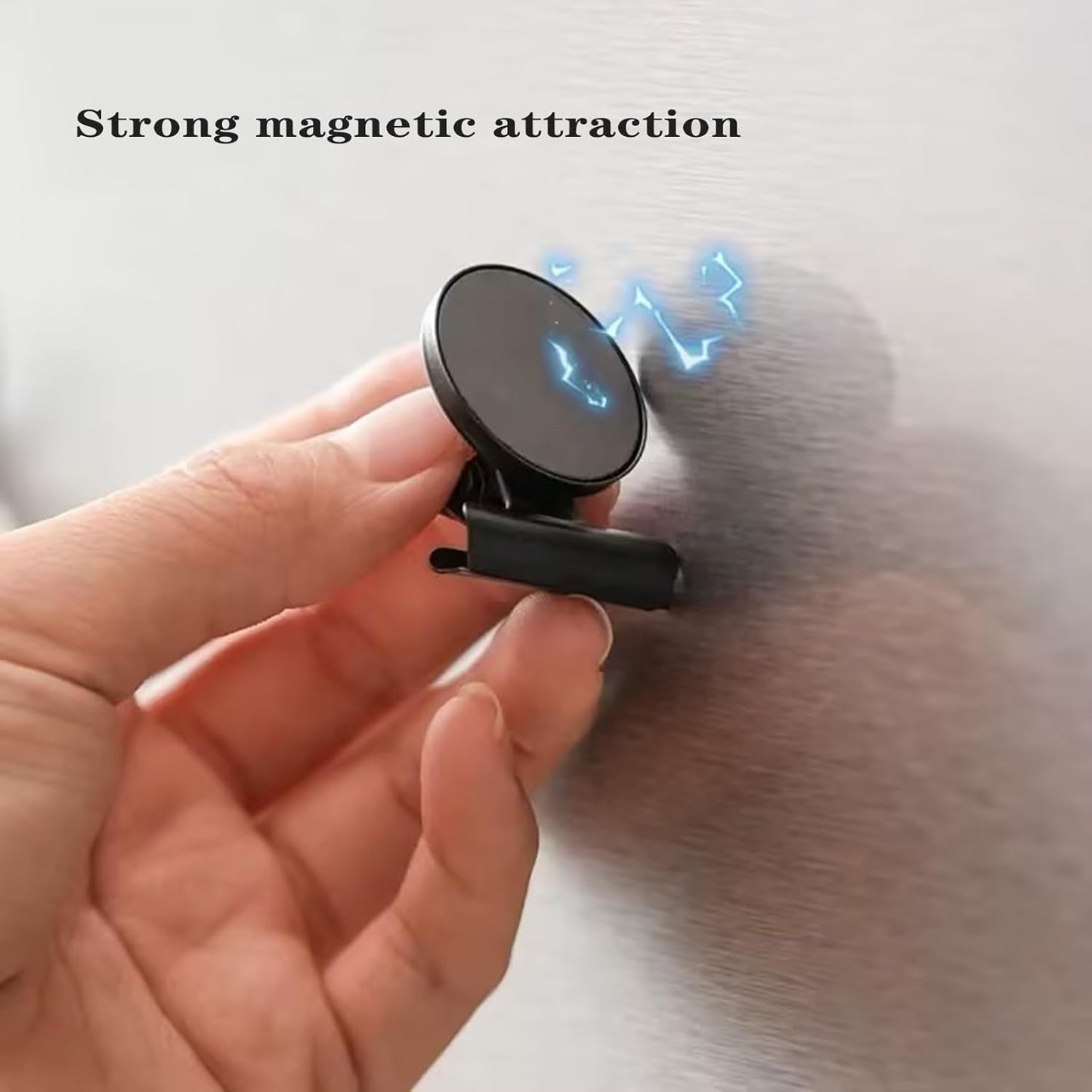 Strong Magnetic Clips, 10 Pack, 1.57 Inch, 40 mm, Sliver, Heavy Duty Refrigerator Magnet Clips, Large Clip Magnets, Office Supplies, Photo Displays