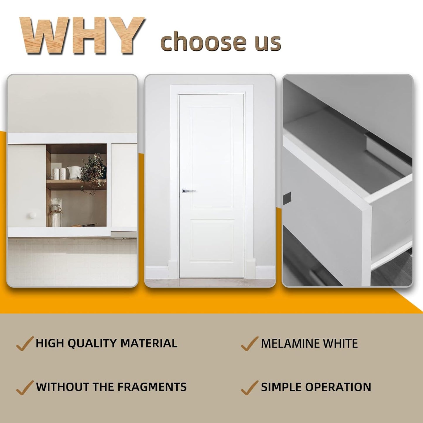 GSCIT Club White Melamine Edge Banding, 5/8 inch x 50ft Edge Banding with Hot Melt Adhesive Pre-glued Cabinet Edge Banding Flexible White Veneer Edging for Plywood