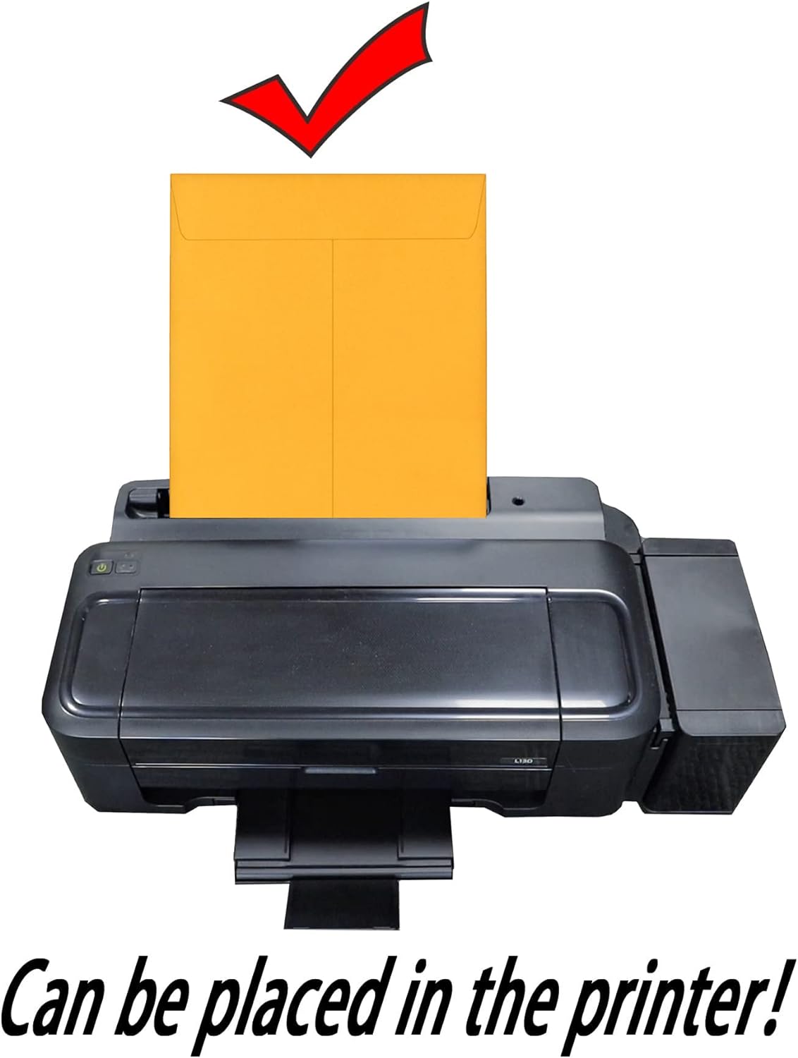 250 PCS 9x12 inches Security Catalog Envelopes Printable Self Seal Envelopes, Anti Tear brown Kraft Envelopes for Invitation Cards, Pictures, Photos, Documents