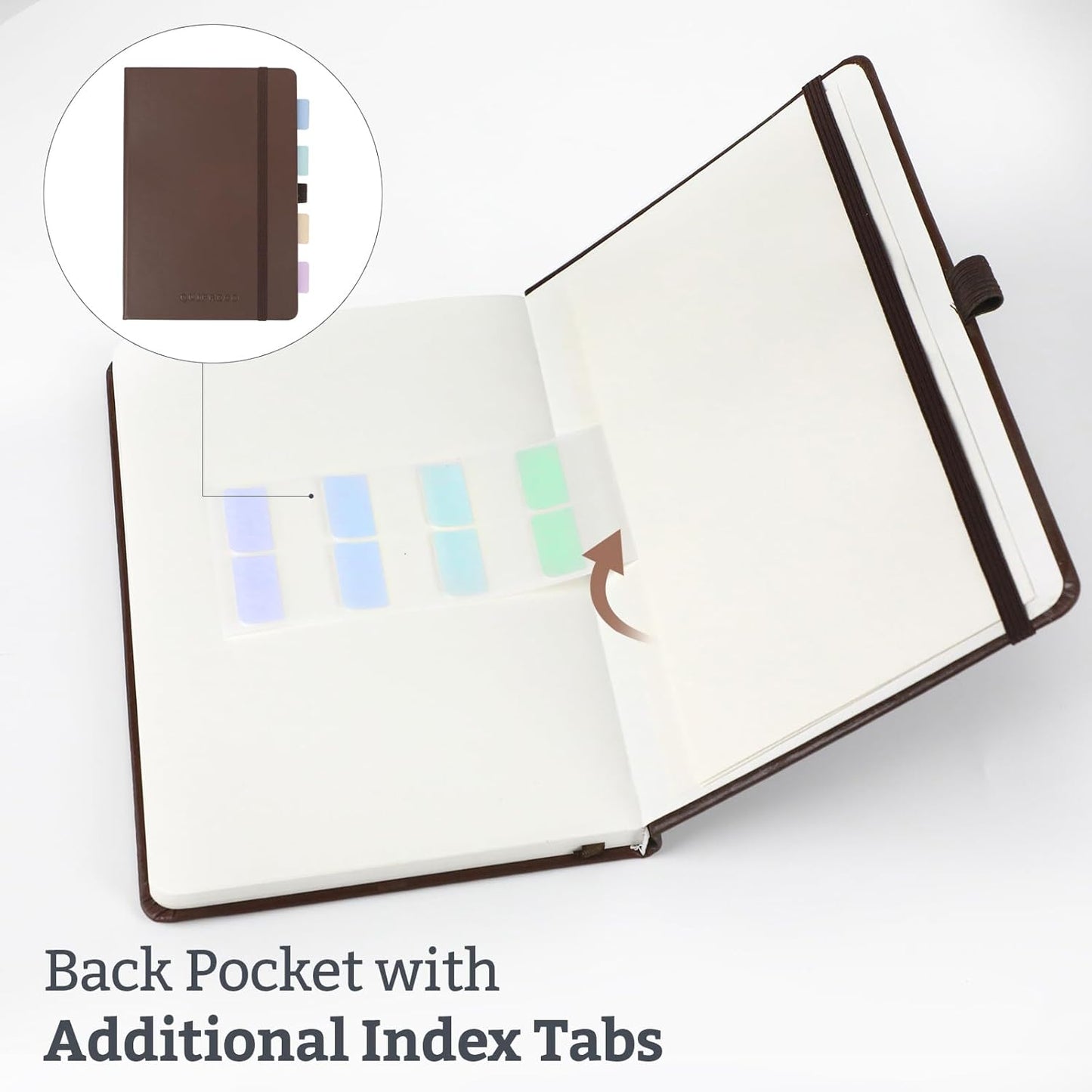 Blank Hardcover Sketch Book Notebook, A5 140 Pages 120Gsm Thick Journal for Drawing,School,Work,Diary，5.7''*8.3'',Turquoise