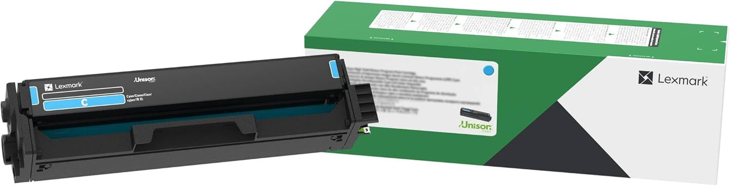 Lexmark 20N10C0 Cyan Return Program Print Cartridge, smaill