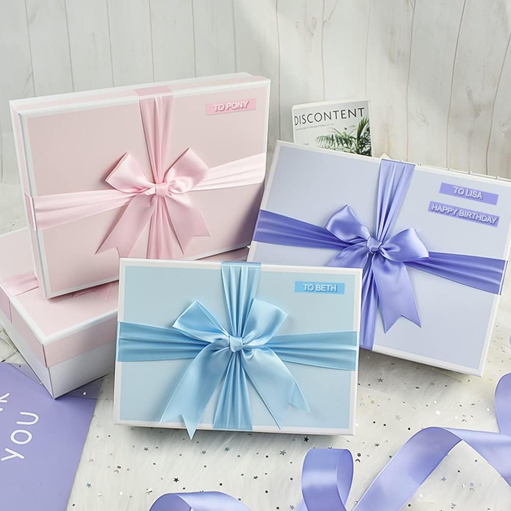 Pristar Plastic 3D Embossing Label Tape Self-Adhesive Compatible for Dymo Label Makers Organizer Xpress Pro, Office Mate II, 3/8 in X 9.8 Ft, Macaroon Color Yellow/Blue/Green/Pink/Purple, 10-Pack