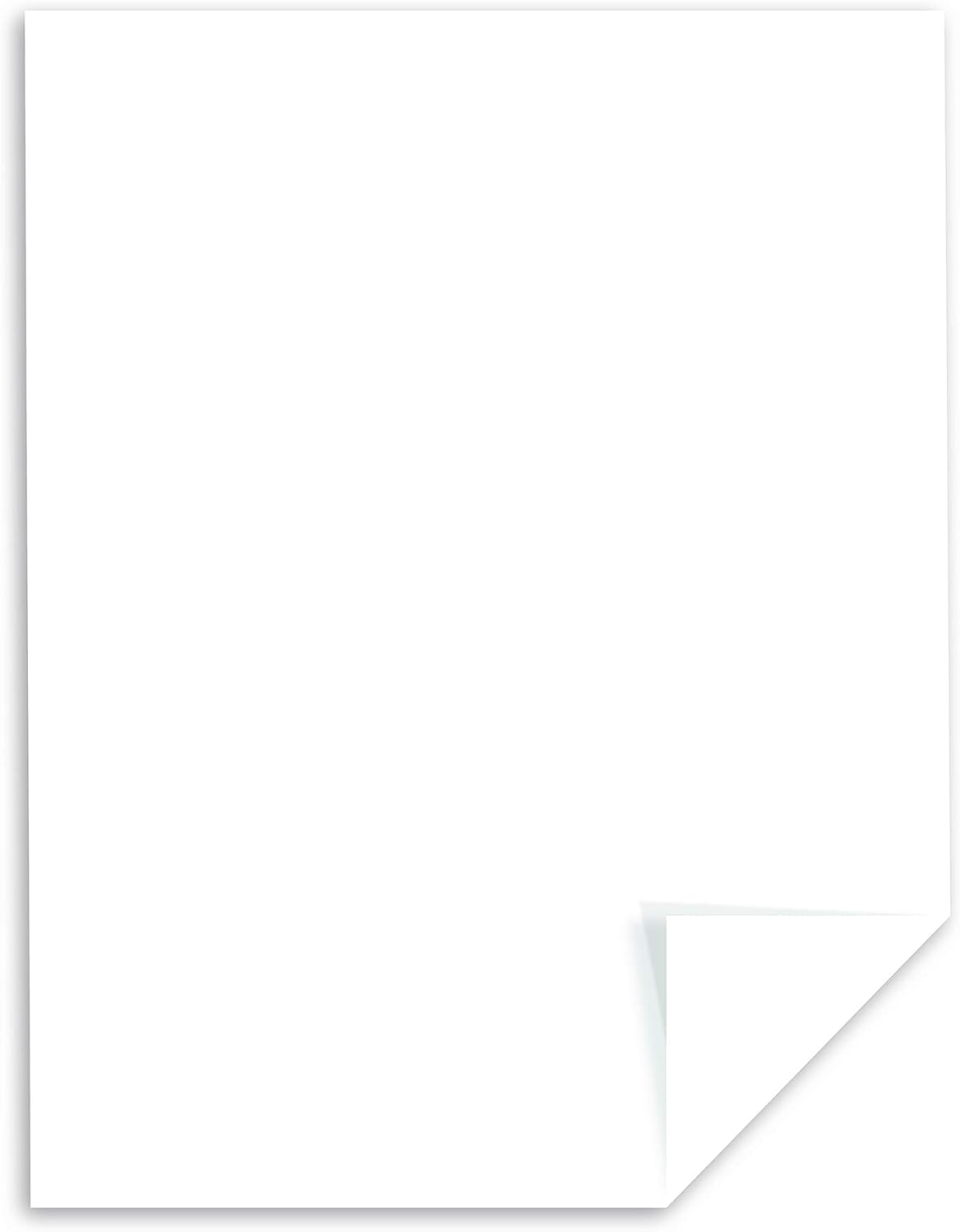 Neenah Paper Exact Index Card Stock, 94 Bright, 110 lb Index Weight, 8.5 x 11, White, 250/Pack