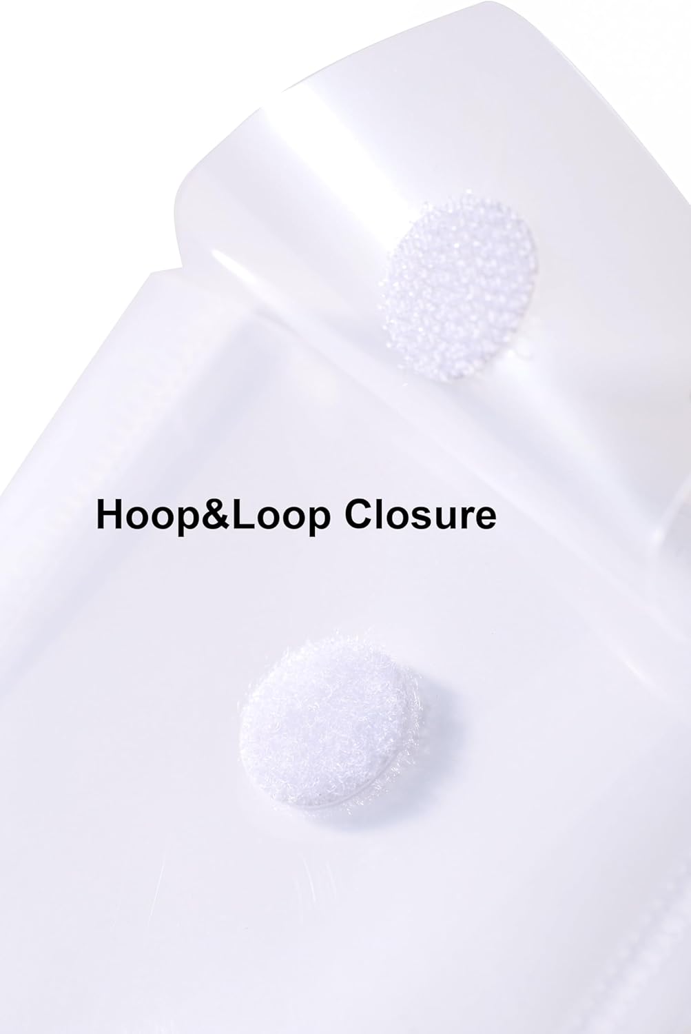 3’’ x 5’’ Vertical Plastic Envelopes Hook Loop Closure Coupon Receipt Sticker Holder 10 Pack