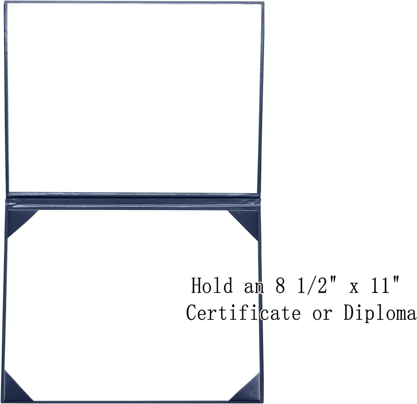 Smooth Diploma Certificate Cover 8 1/2" x 11" Navy