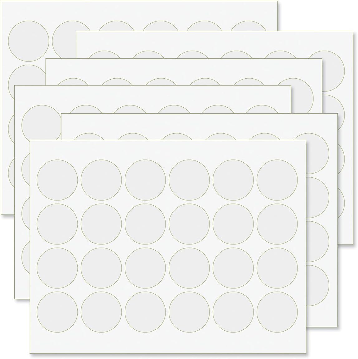 Colorful Images Blooming Tree Floral Return Address Mailing Labels, Personalize with Name & Address, Set of 144 Self Adhesive, Easy Peel Flat Label Sheets, Round, 1 Design