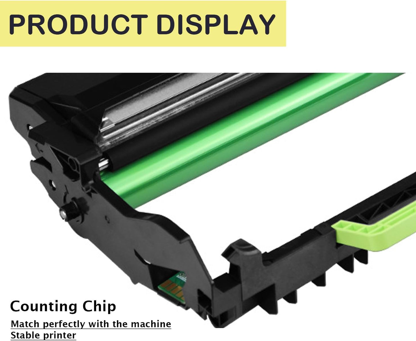 Compatible for B310 Black Drum Unit [42,800 Pages] 1Pack High Capacity 013R00690 Imaging Unit Replacement for Xerox B305 B310 B315 Printer