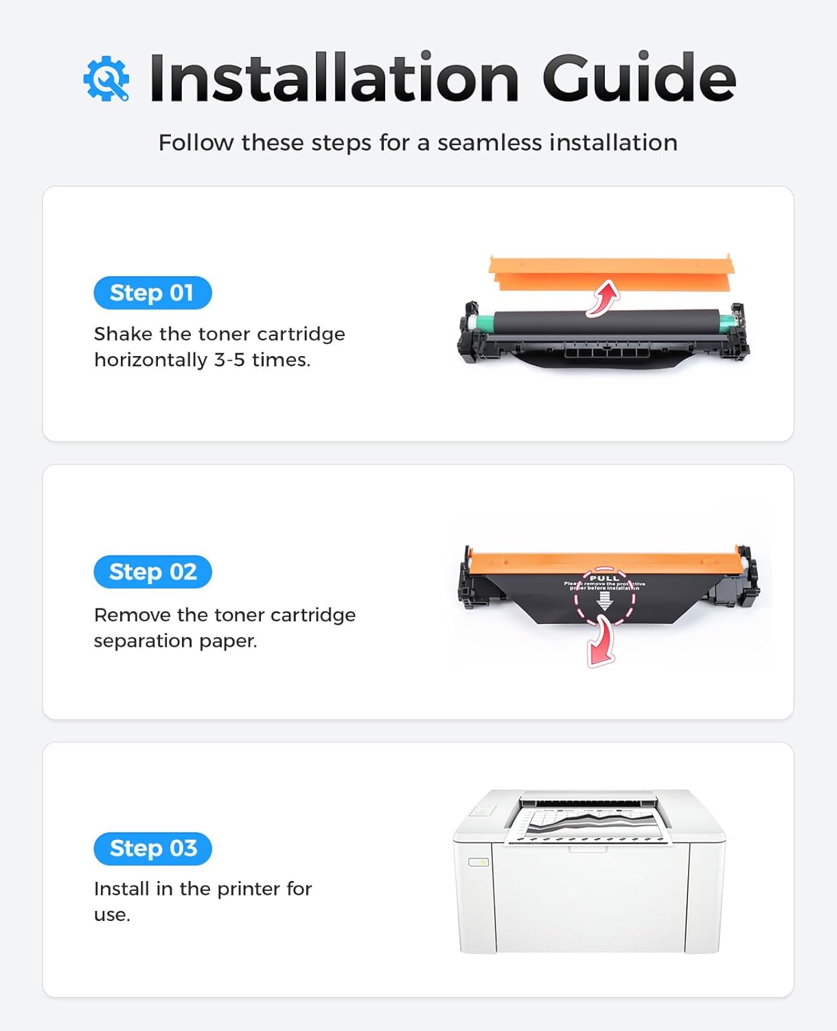 19A CF219A Drum Unit (Not Toner) 2-Pack Black High Yield Replacement for HP 19A CF219A Imaging Drum Compatible with HP Laserjet Pro MFP M130a M130fn M130fw M130nw M102a M102w Printer M130 M102 Copy