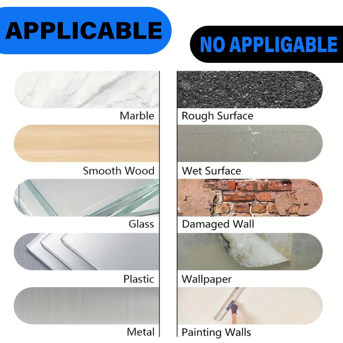 3M VHB Double Sided Mounting Gel Pads,40PCS 2'' Diameter, Waterproof, Heat-Resistant Sticky Heavy Duty Mounting Tape for Home Decoration, Car Use, Include 4 Replacement Sticky Pads (2in * 2in Circles)