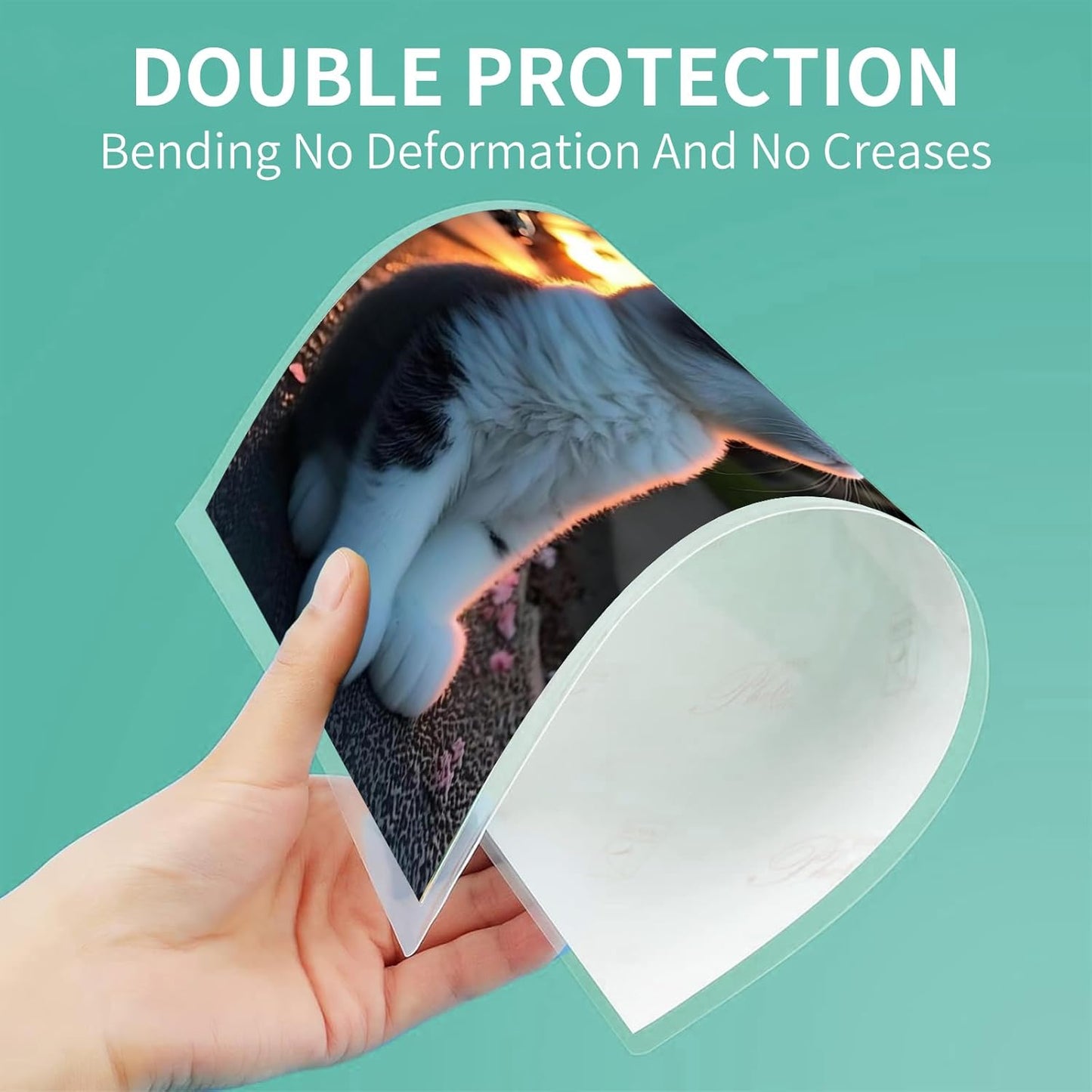 Laminating Sheets - 3Mil 1000 Pack Thermal Laminating Pouches, 9"x11.5" Clear Laminate Sheets for Schedules, Menus, Certificates, Art Drawings, Round Corner