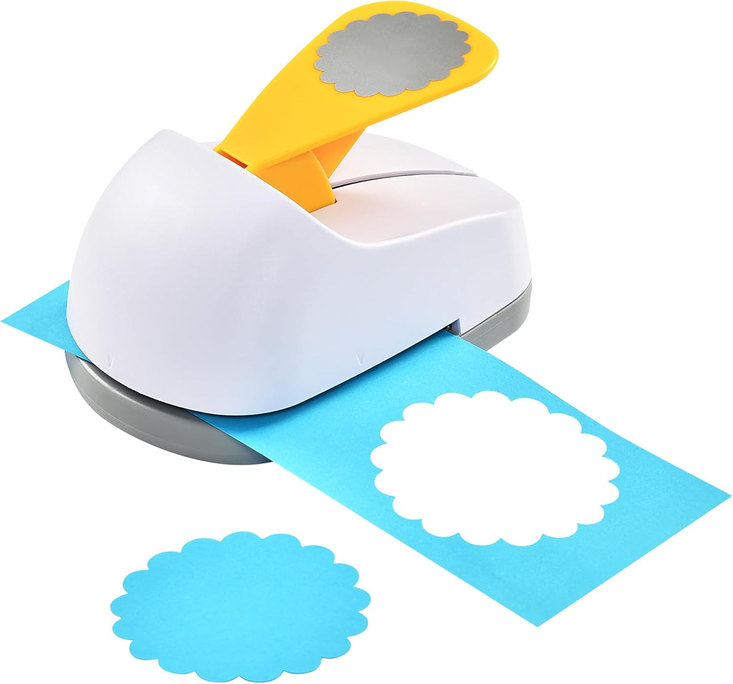 Craft Lever Punch 3 inch Ware Circle Paper Punch Professional Tool for Paper Crafting DIY Projects，Gifts，Stationery，Education，Greeting Cards Arts Fun Projects