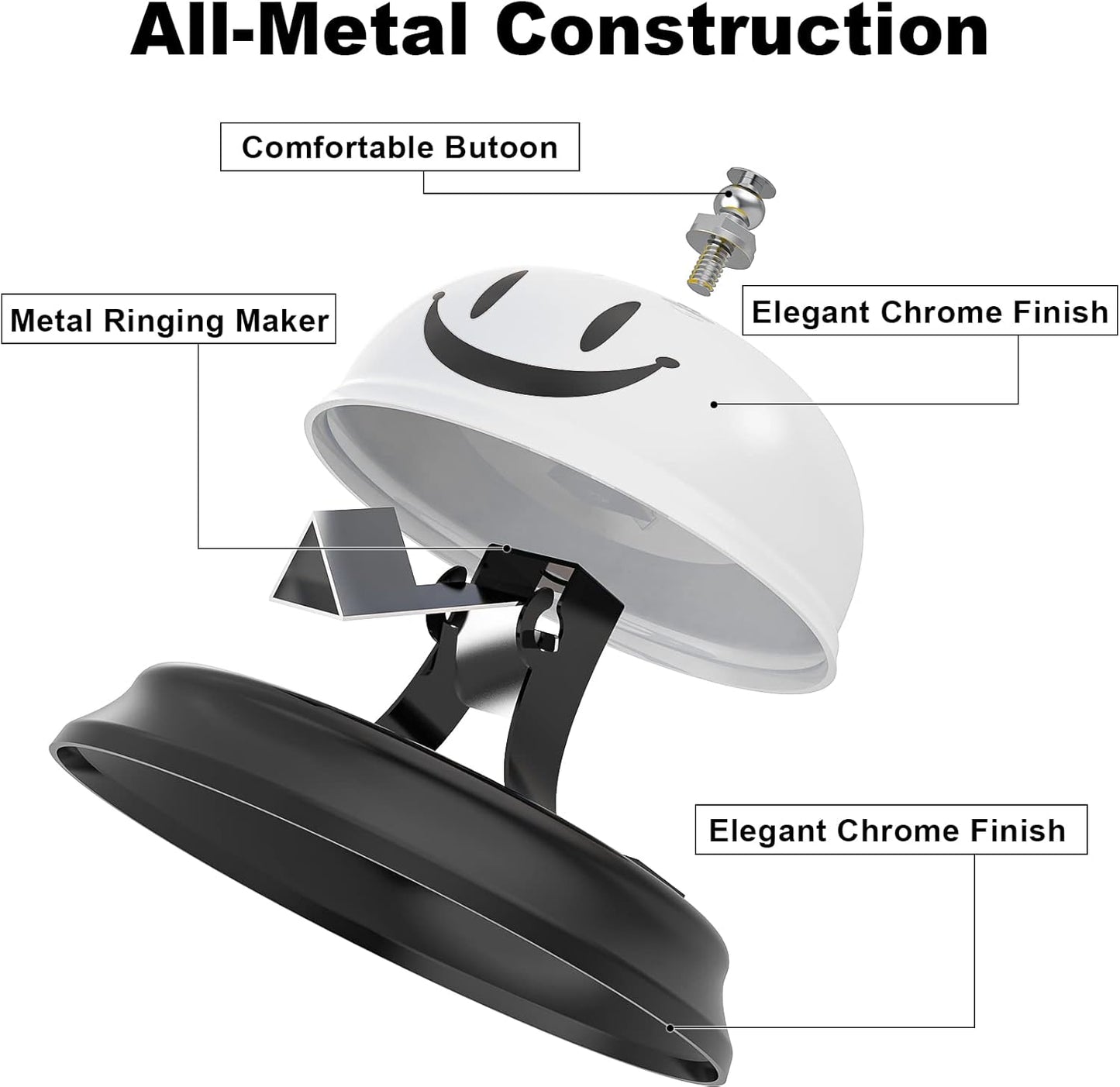 Call Bell, Service Bell Dinner Desk Bell for The Porter Kitchen Restaurant Bar Hotel Schools