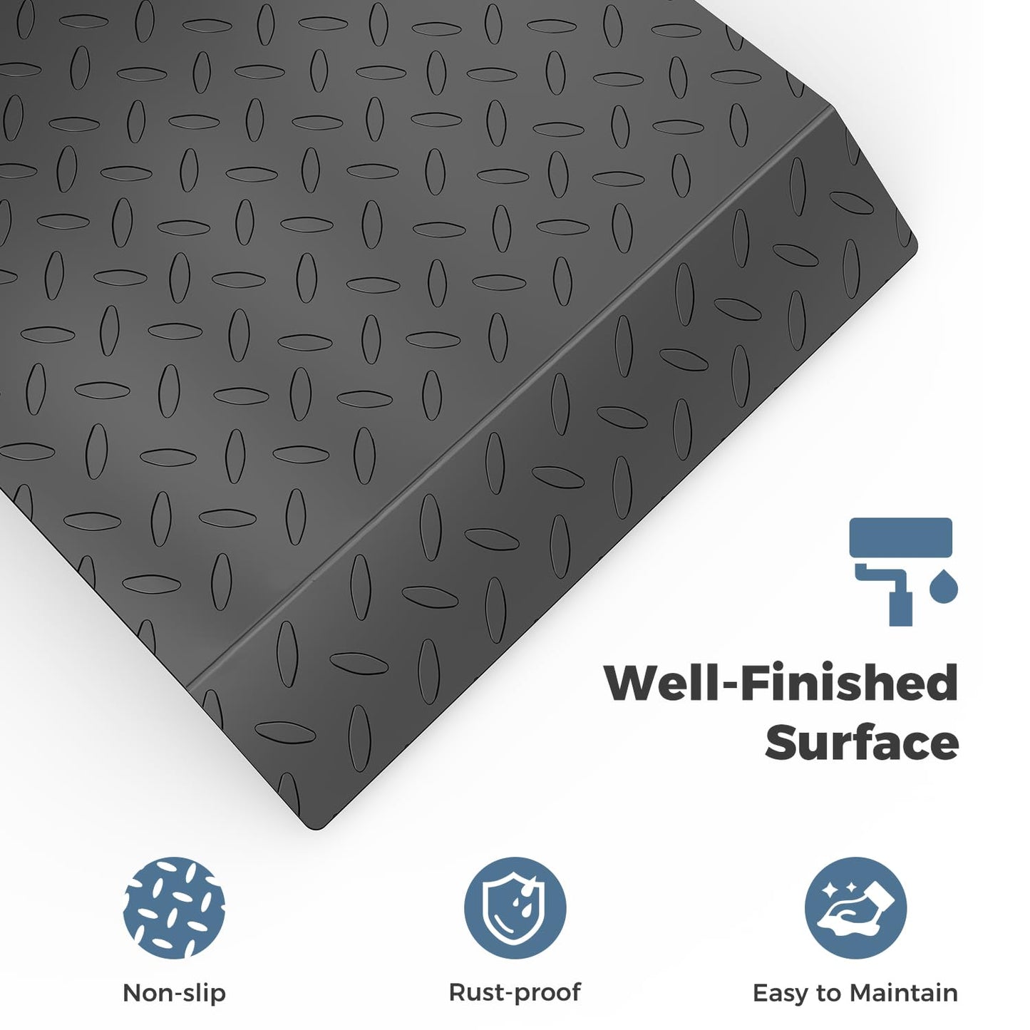 56.3"x20" Vet Animal Scale Floor Scales, Large Livestock Animal Scales with a Ramp and Digital Indicator, Heavy-Duty Farm Animal Scale for Sheep, Goat, Pigs, and Dogs, 5000 lb x 1 lb, Black