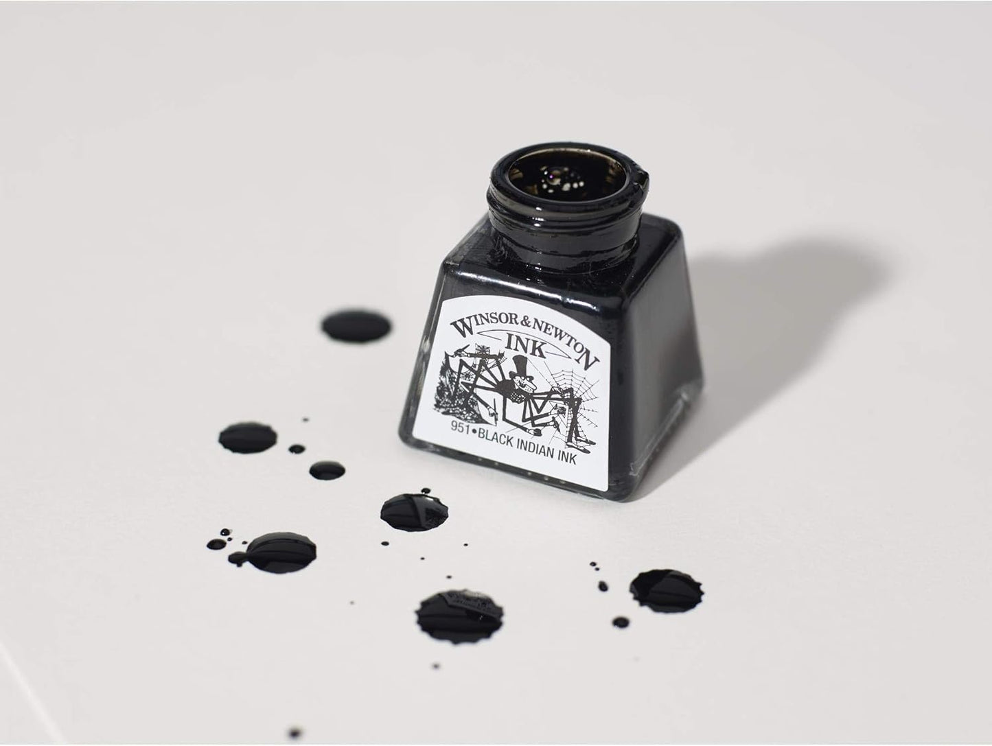 Winsor & Newton Drawing Ink, 14ml Bottle, Liquid Indian Ink