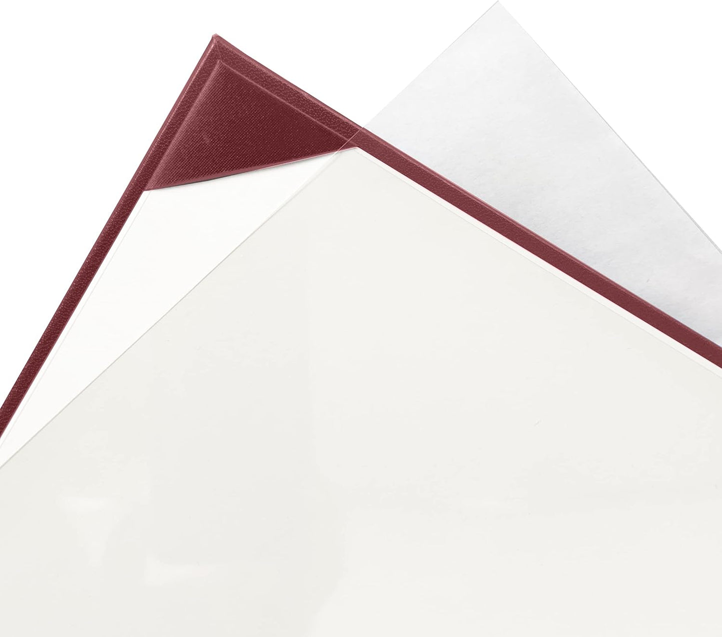 Smooth Diploma Certificate Cover 8 1/2" x 11" Maroon