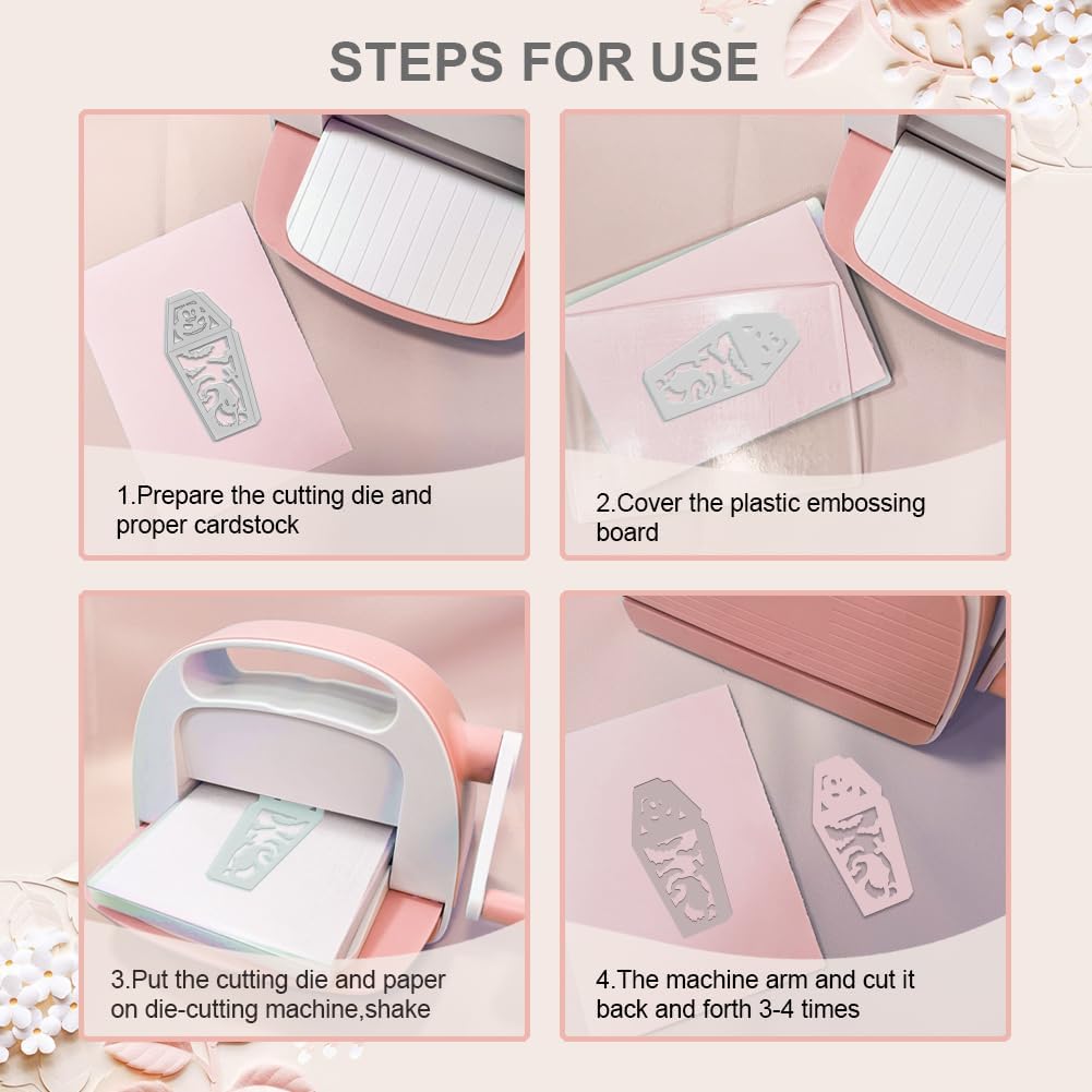 GLOBLELAND 3D Halloween Lantern Cutting Dies for Card Making Witch Spider Bat Black Cat Cut Die for DIY Scrapbooking Journal Embossing Paper Craft Decor