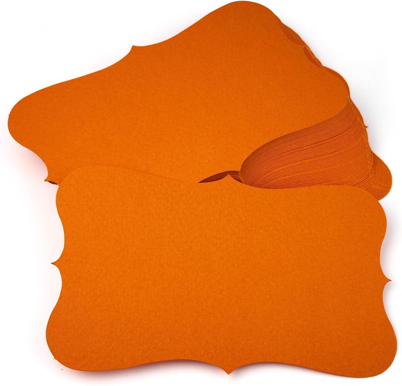 PPAPPAPPIYO 3x5 index card/Set of 72 Blank index cards 180gsm (Orange)