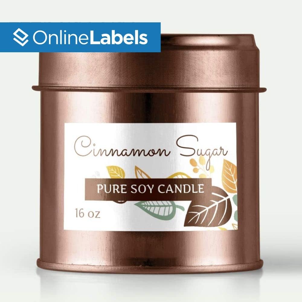 4 x 2.5 Rectangle Labels - Permanent, White Matte - Address, Shipping, Mailing, Gift Labels - Pack of 8,000 Labels, 1,000 Sheets - Inkjet/Laser Printers - Online Labels