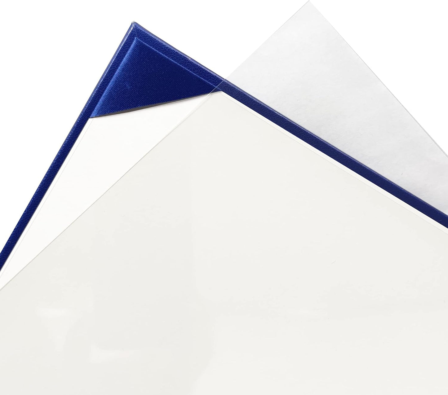 20 PCS Smooth Diploma Certificate Cover 8 1/2" x 11" Royal Blue