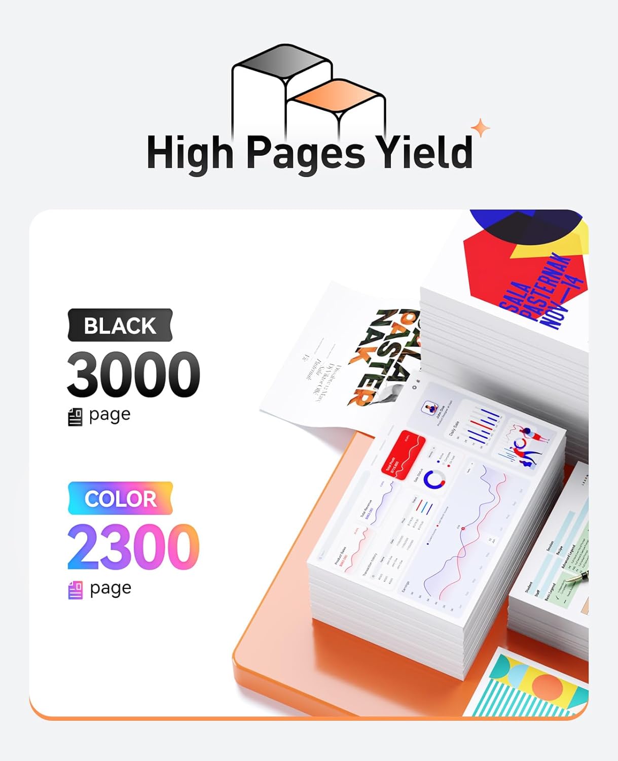 TN227 Toner Cartridge 4-Pack High Yield Replacement for Brother TN-227 TN223 Toner Compatible with Brother HL-L3270CDW HL-L3230CDW HL-L3210CW HL-L3290CDW MFC-L3710CDW MFC-L3750CDW MFC-L3770CDW Printer