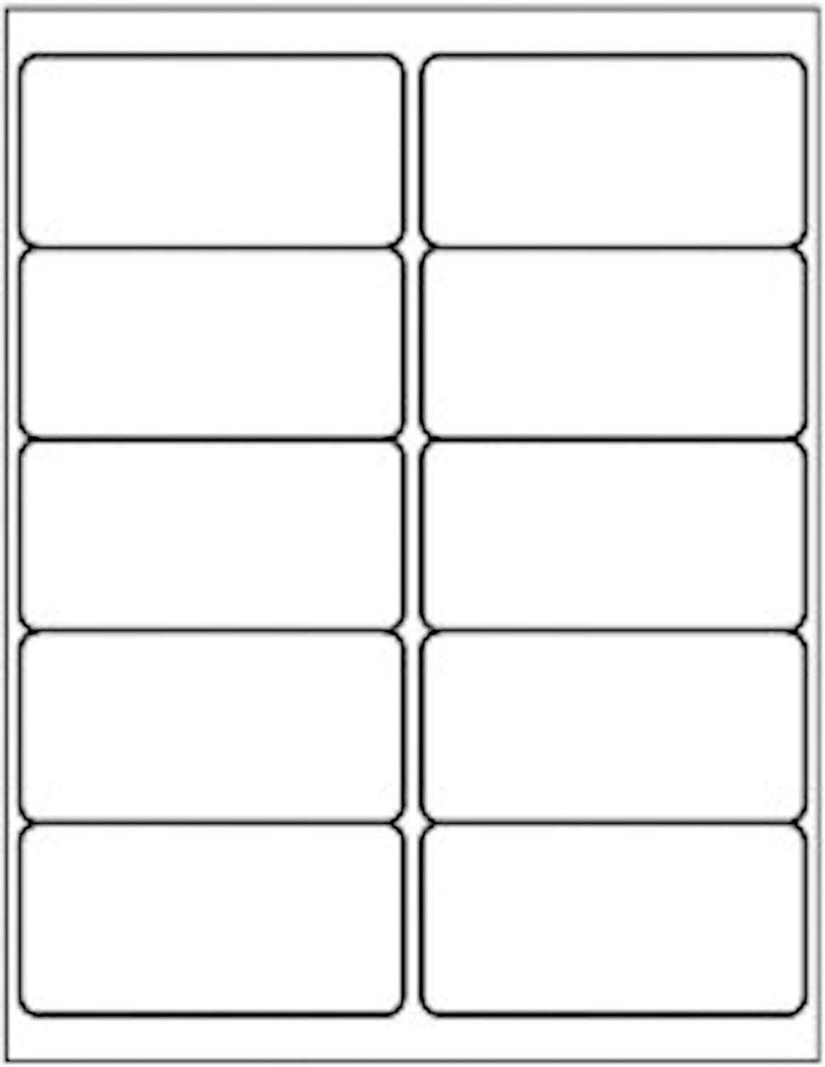 BESTEASY 10-UP Address Labels,/Address Mailing Labels 500 Sheets Shipping Sticker Labels Compatible Laser/Ink Jet Shipping Labels(5000 Labels)