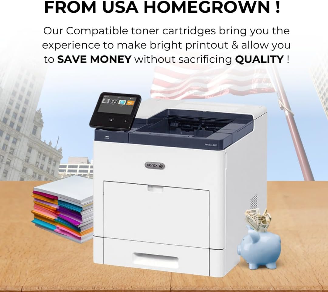 Toner Pros (TM Remanufactured Xerox Versalink 106R03944 Toner Cartridge - Black Extra High Capacity Toner Replacement for Xerox Versalink B600, B605, B610, B615 Printers - Pages Yield 46,700, 1 Pack